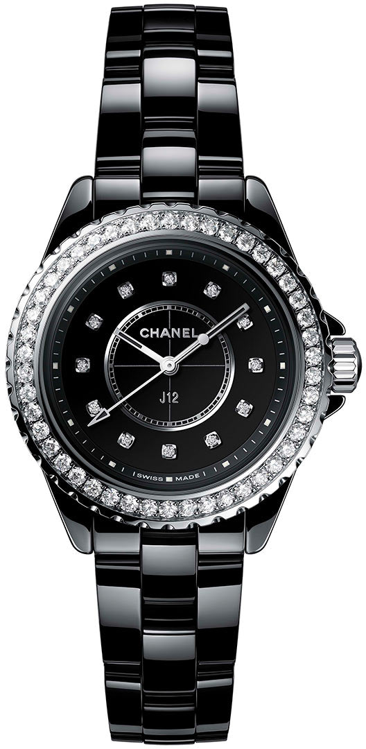 Chanel J12 Ceramic Diamond Lady's Watch - Premium Luxury Product
