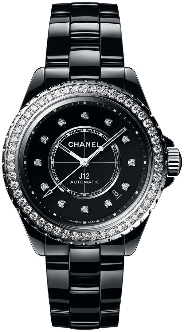 Chanel J12 Ceramic Diamond Lady's Watch - Premium Luxury Product