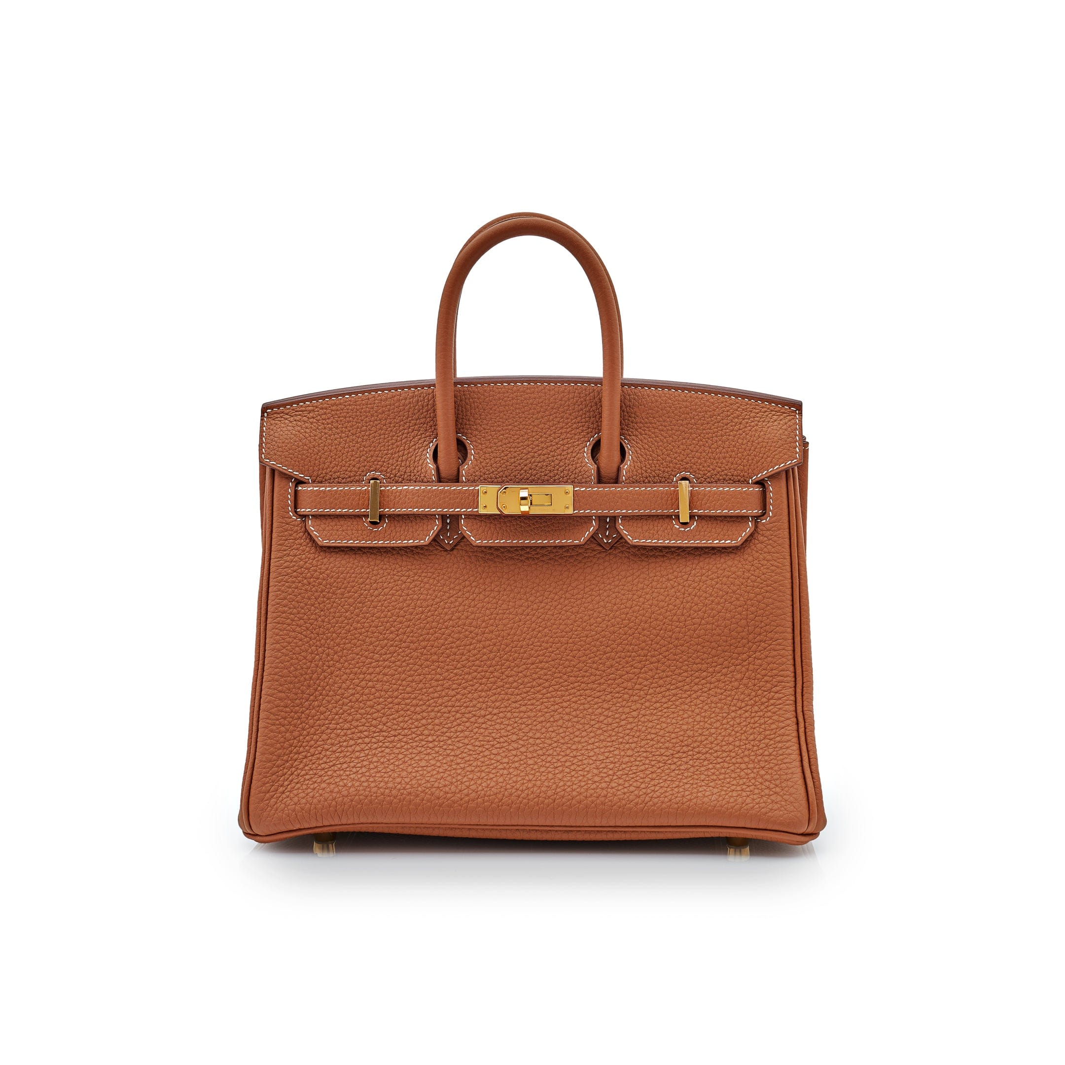 Hermès Birkin 25 Togo Calfskin 37 Gold / Gold Hardware