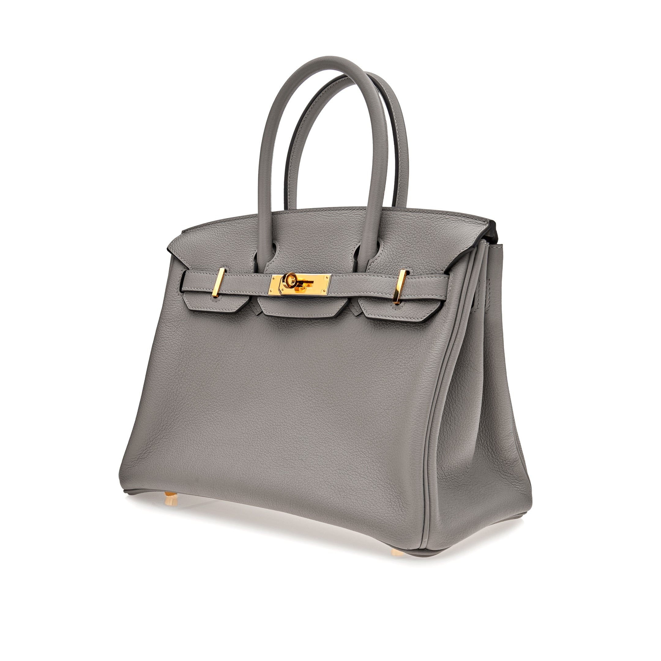 Hermès Birkin 30 Gris Asphalte Togo Gold Hardware