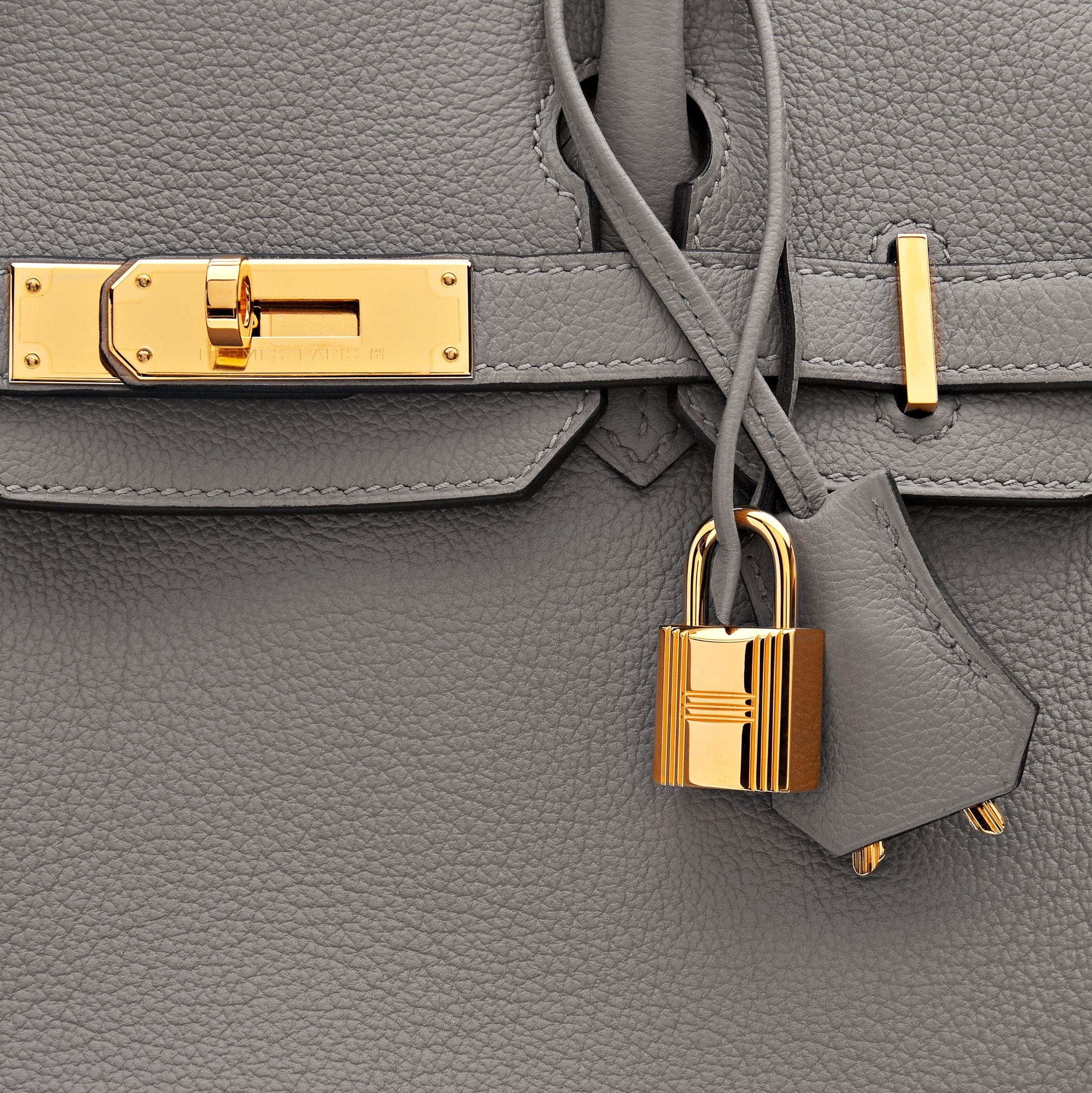 Hermès Birkin 30 Gris Asphalte Togo Gold Hardware