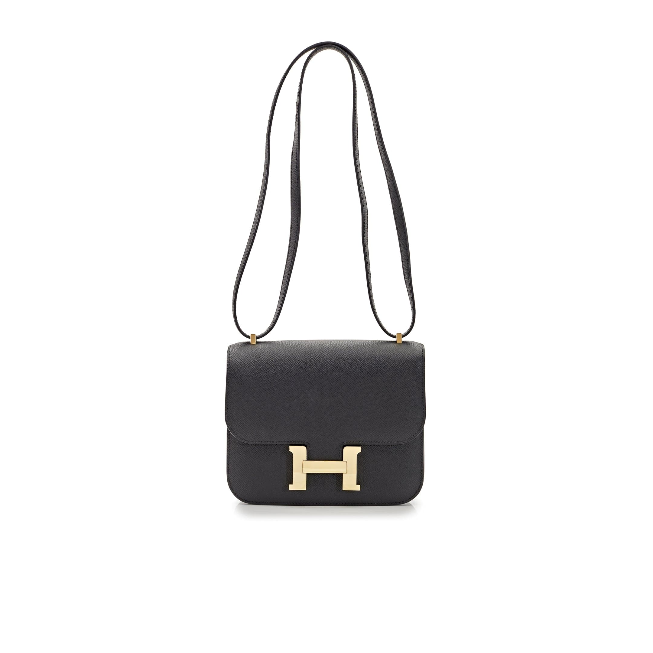 Hermès Constance 18 HSS Epsom Leather Noir Verso Gold Hardware