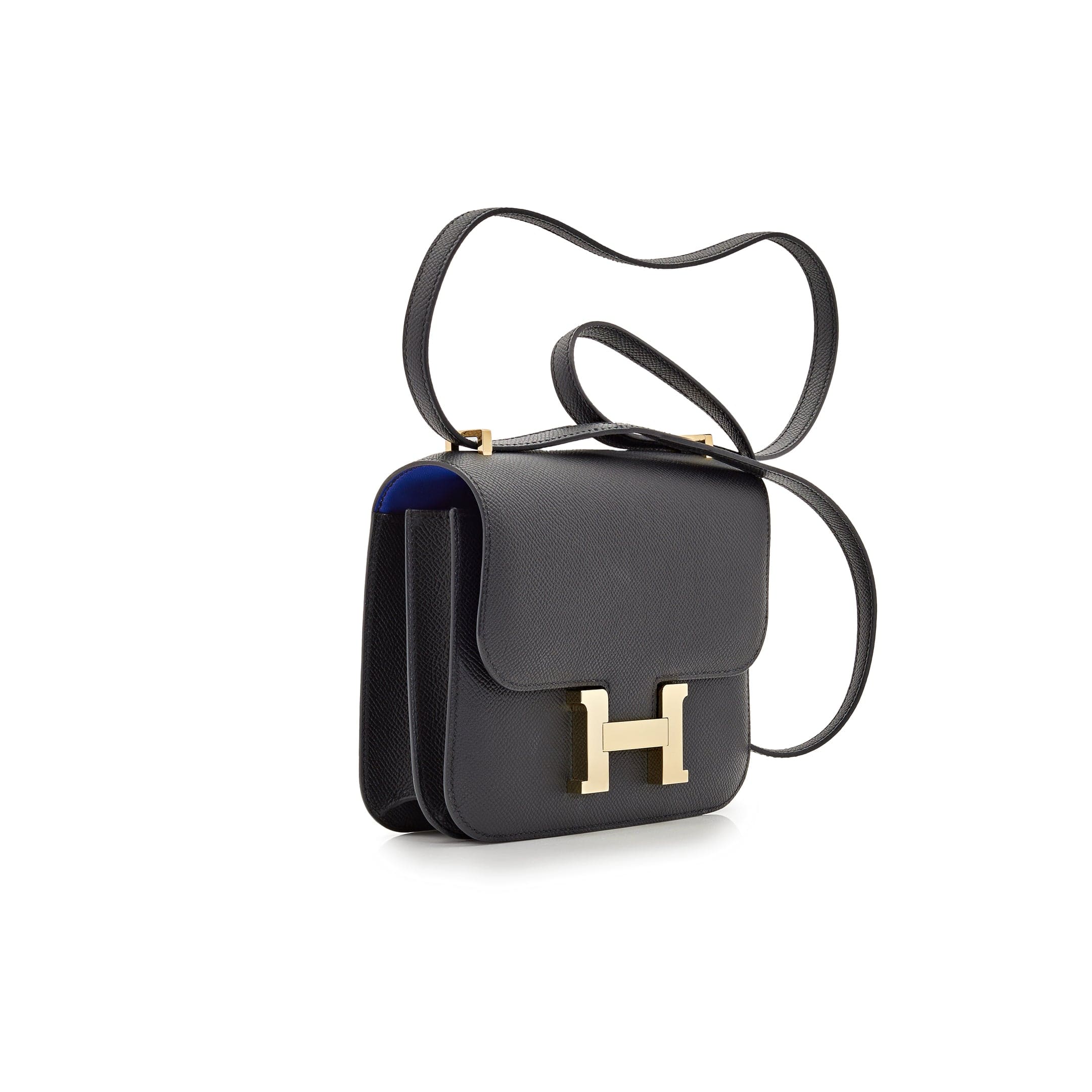 Hermès Constance 18 HSS Epsom Leather Noir Verso Gold Hardware