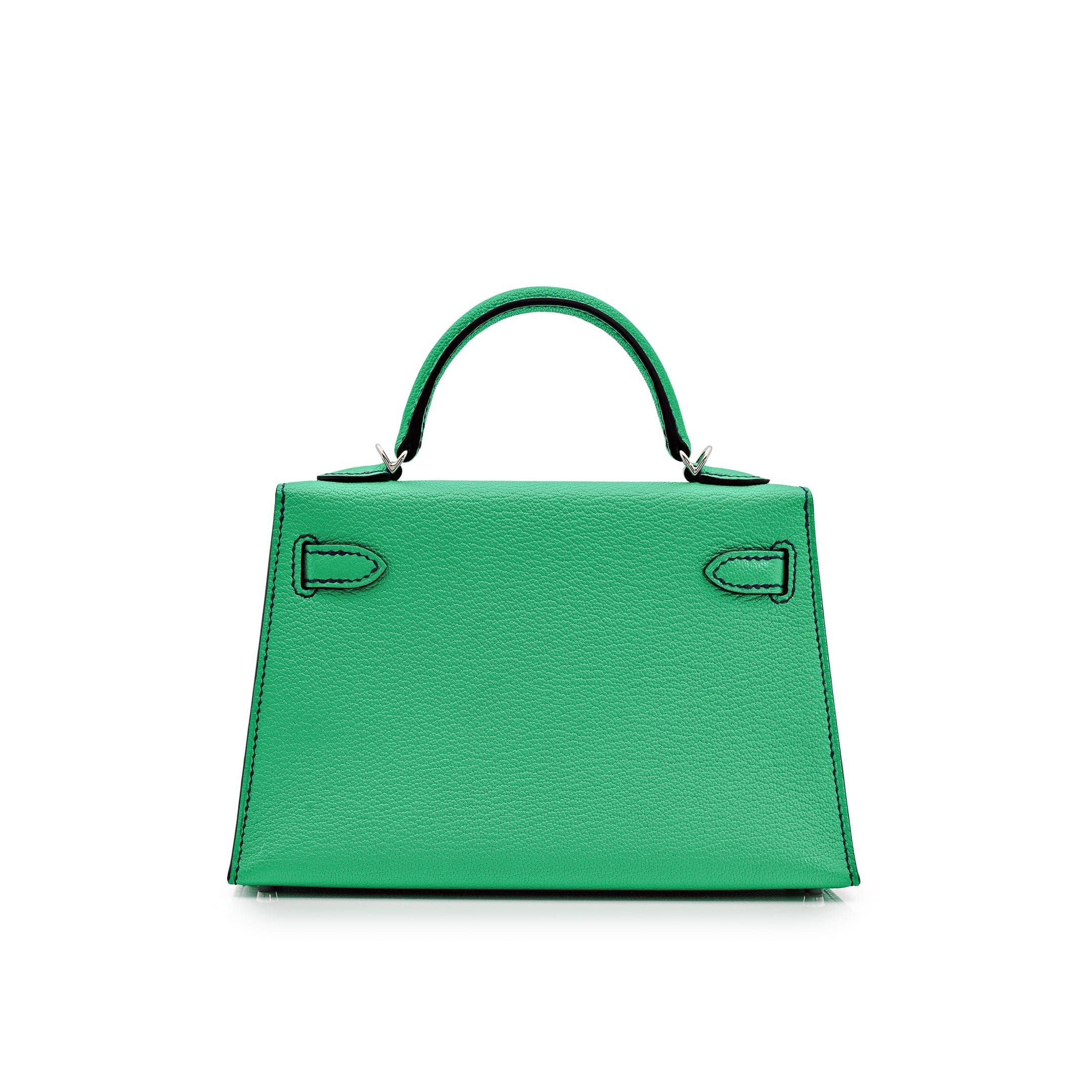Hermès Kelly II 20 Sellier Mini HSS Chèvre Mysore Leather Perso Verso Palladium Hardware