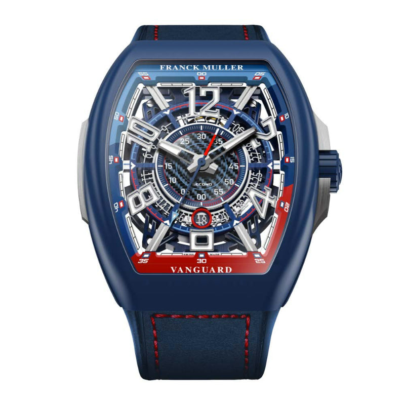 FRANCK MULLER VANGUARD TRIBUTE V45SCSQTRCGBAMTBLAC - Premium Luxury Product