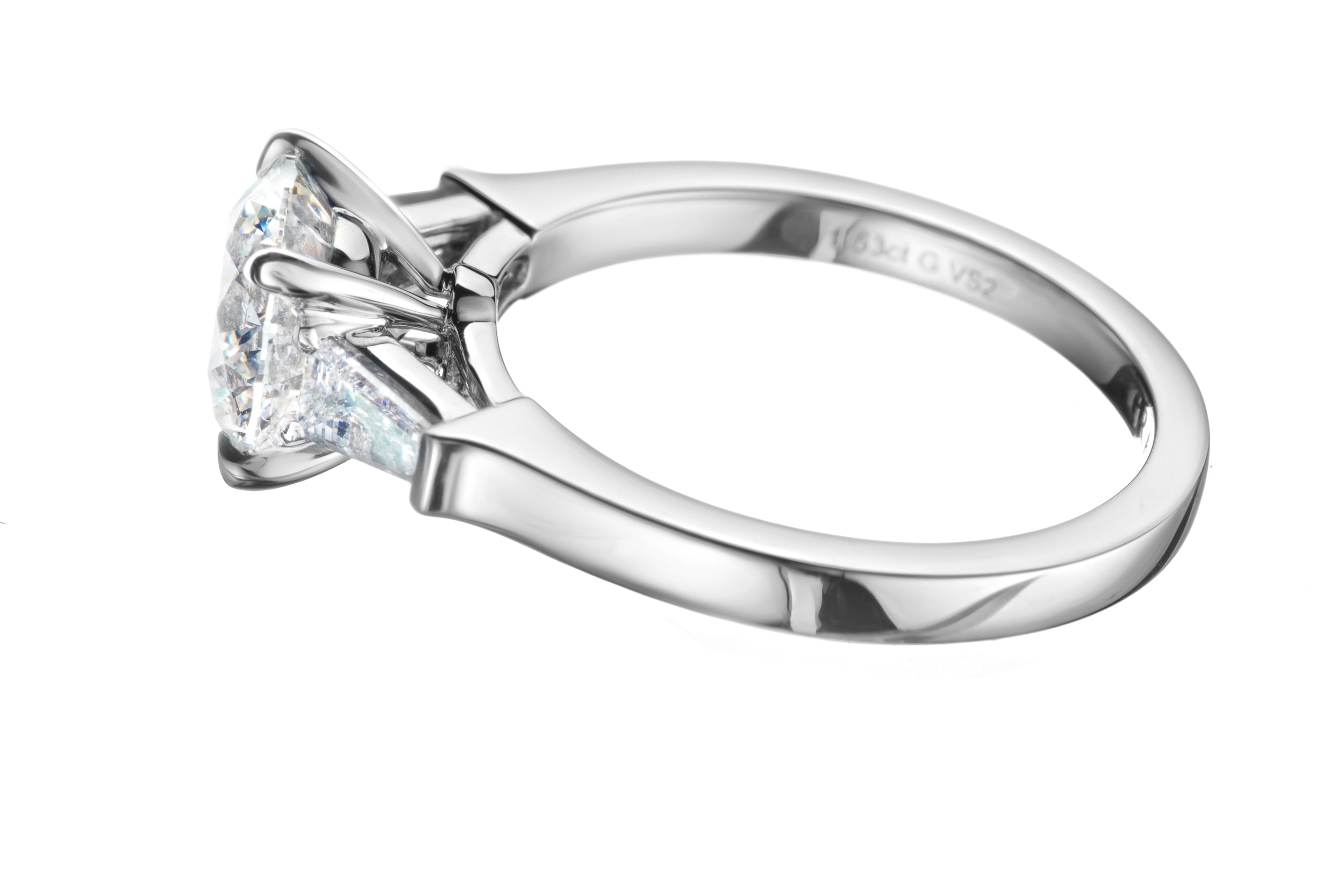 Graff Platinum Ladies Diamond Ring