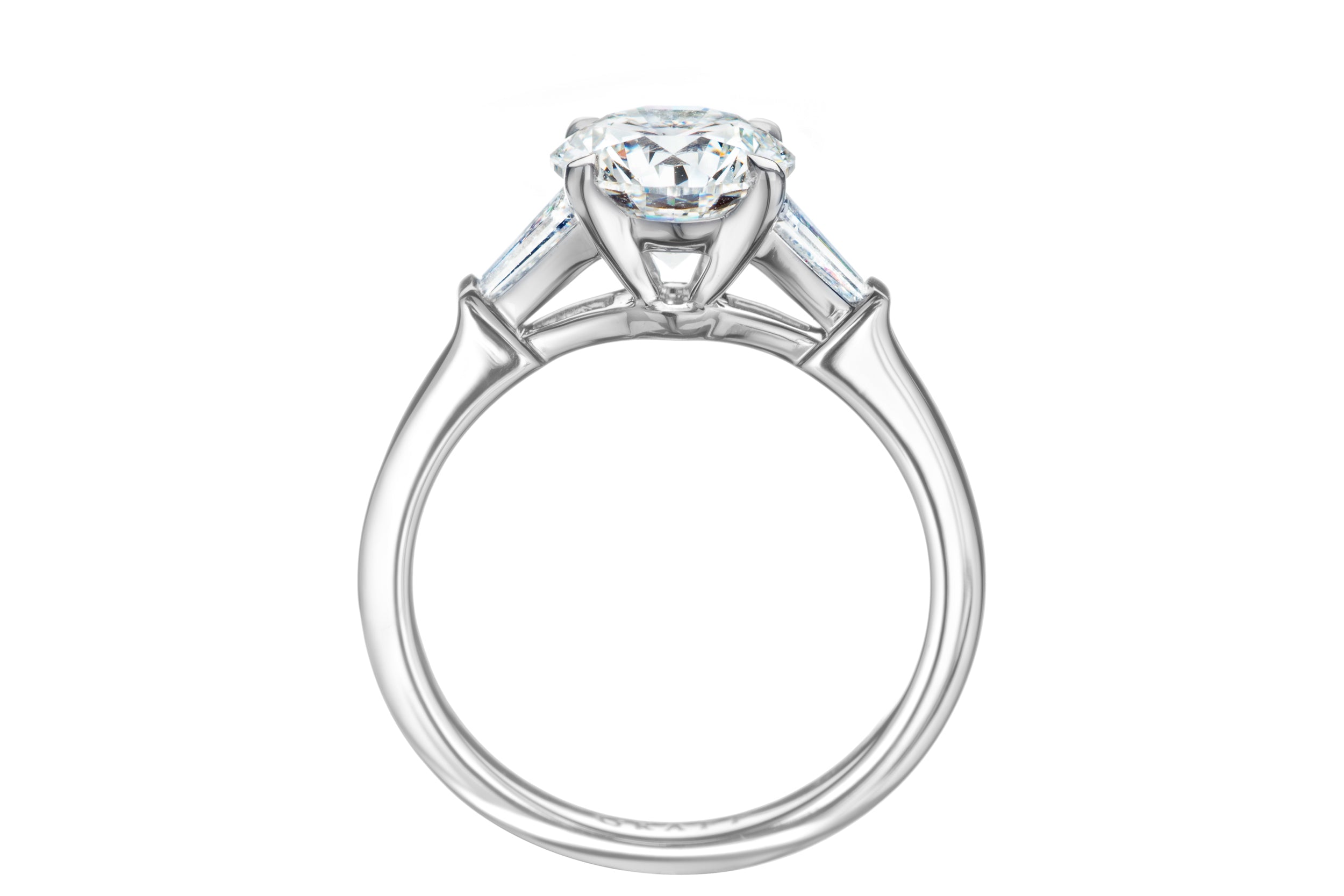 Graff Platinum Ladies Diamond Ring