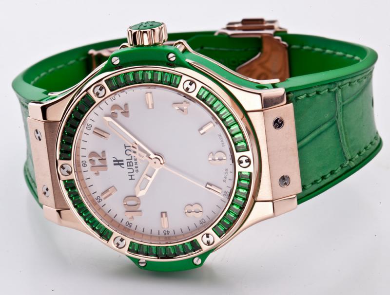 Hublot Big Bang Tutti Frutti Apple 18K Rose Gold Ladies Watch