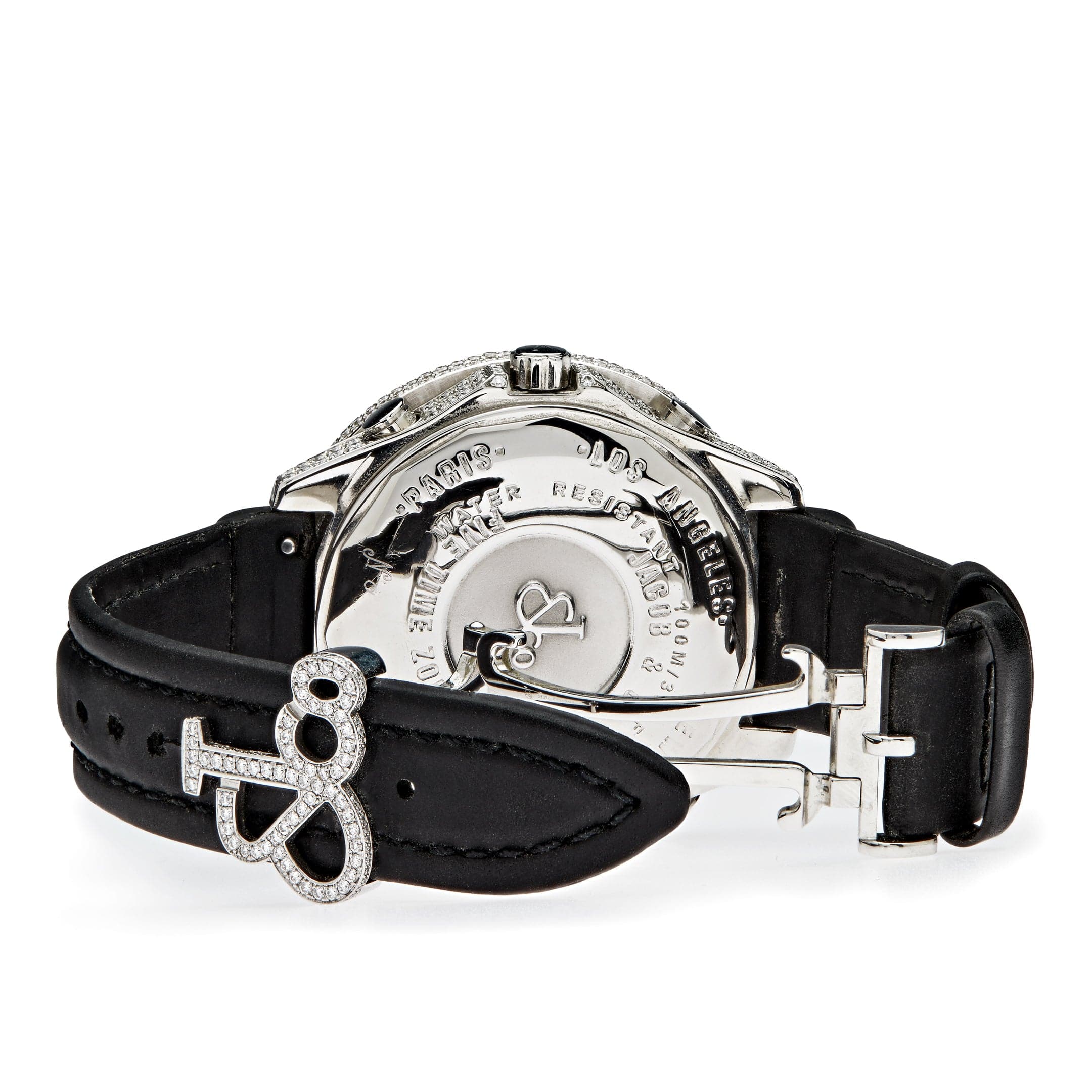 Jacob & Co. Five Time Zone Steel Diamond JCM-30 - Premium Luxury Product