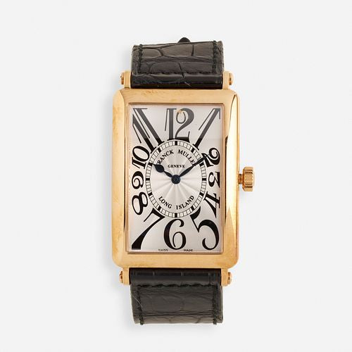 Franck Muller Long Island 18K Rose Gold Unisex Watch - Premium Luxury Product