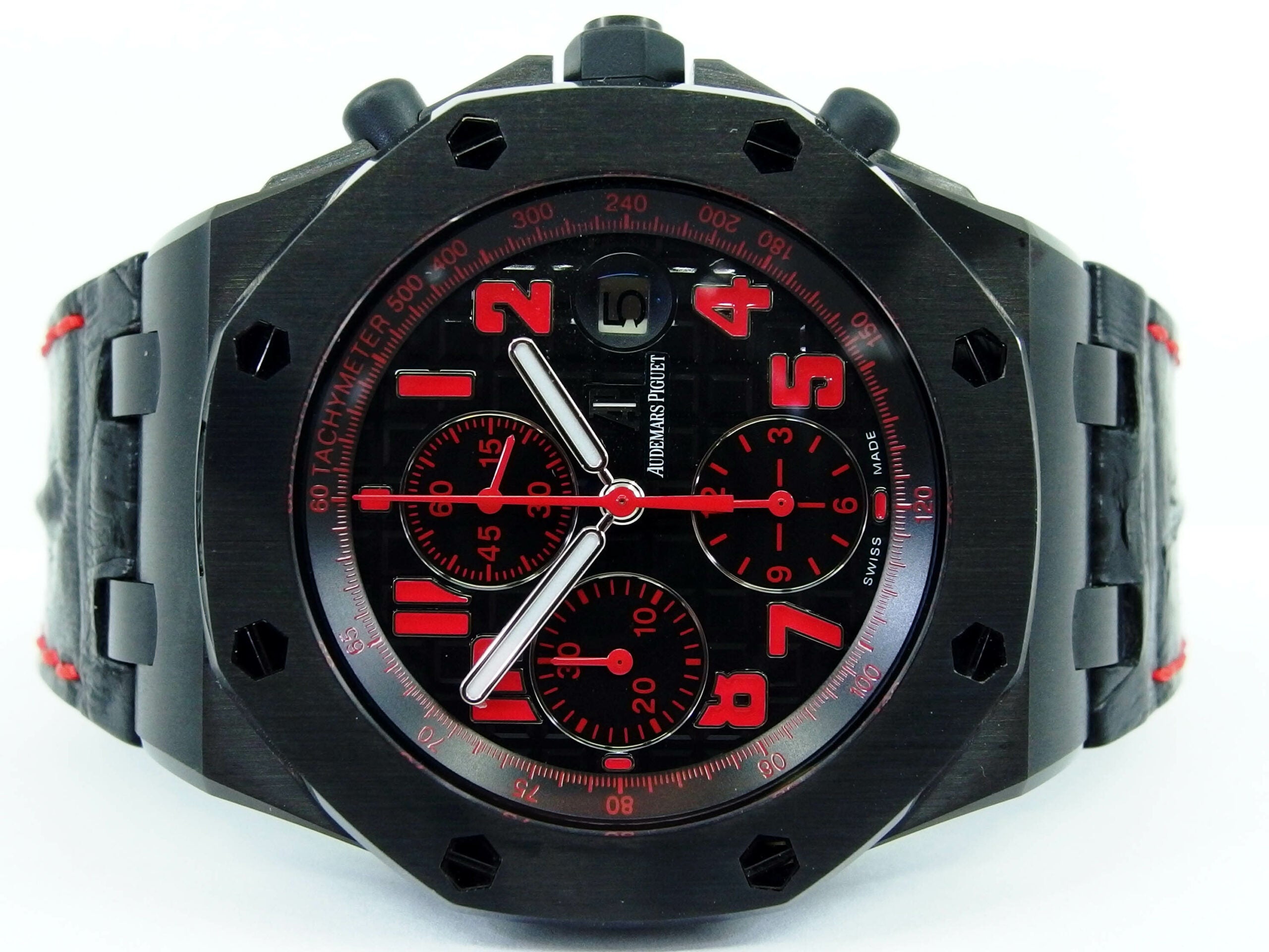 Audemars Piguet Royal Oak Offshore Chronograph Las Vegas Strip Stainless Steel Mens Watch