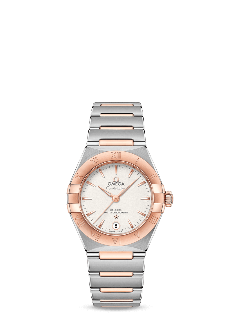 Omega Constellation Co-Axial Master Chronometer Stainless steel & Sedna™ Gold Lady’s Watch - Premium Luxury Product
