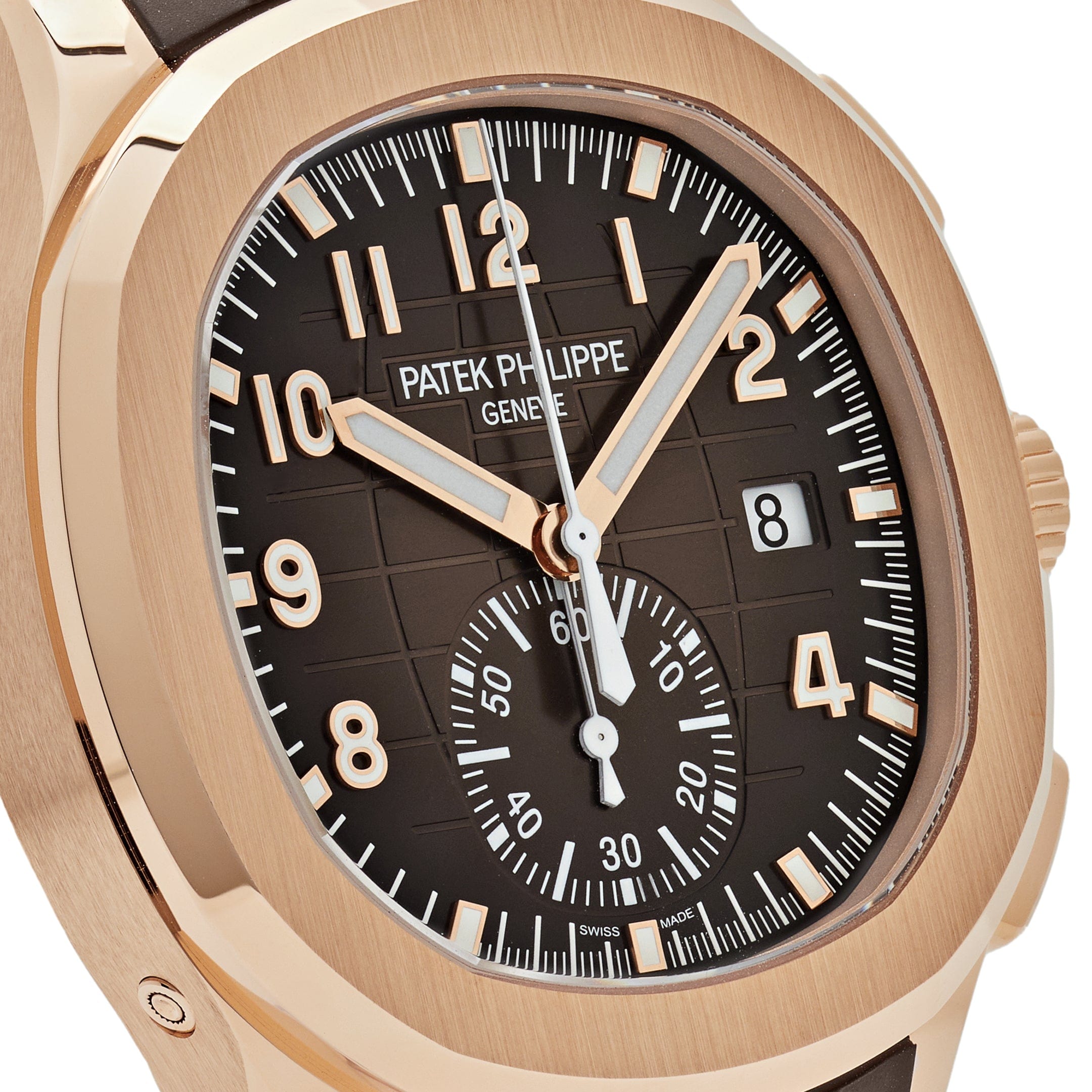 Patek Philippe Aquanaut 5968R-001 Chronograph Rose Gold Brown Dial (2023)