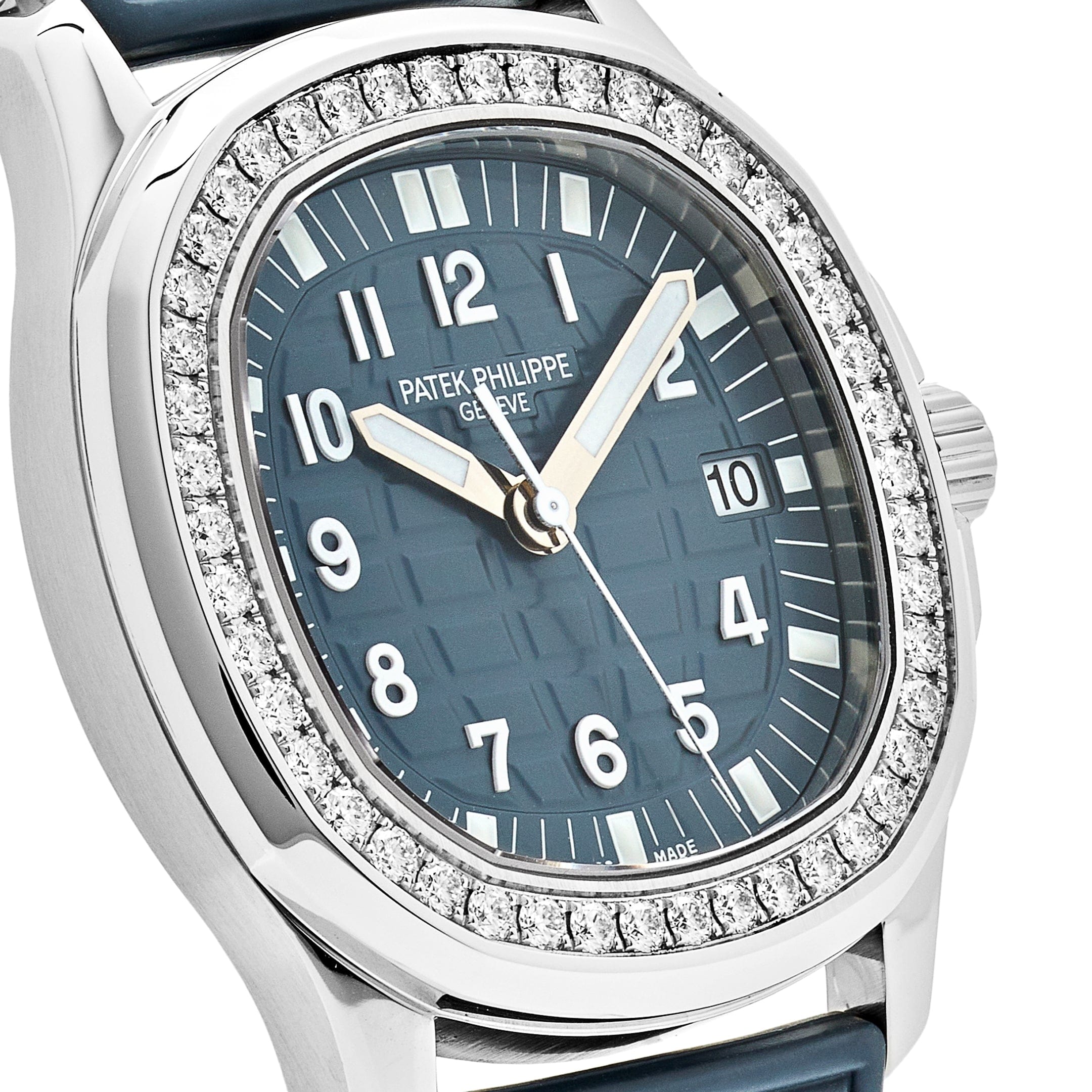 Patek Philippe Aquanaut Luce 5067A-025 'Ladies' Stainless Steel Blue Dial