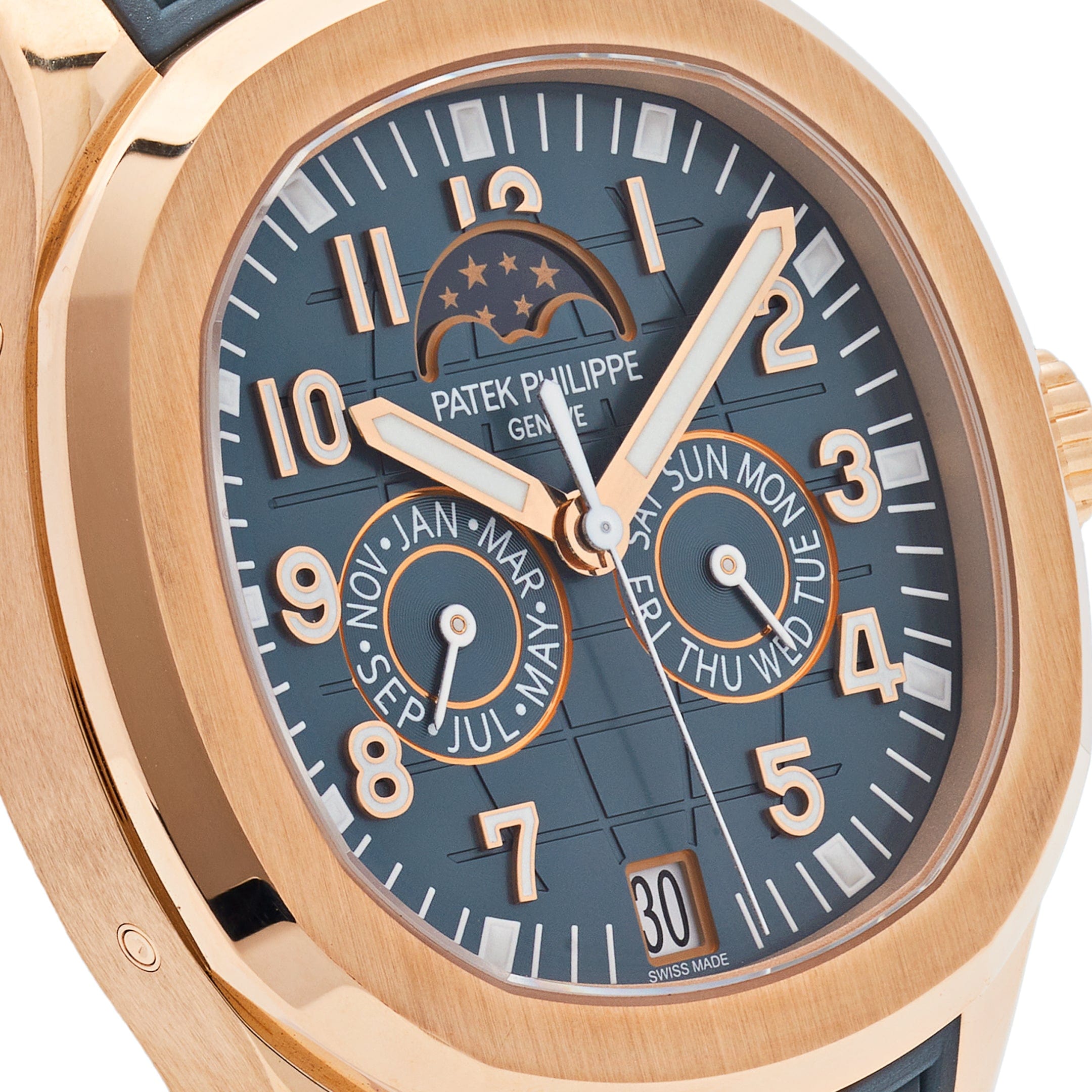 Patek Philippe Aquanaut Luce 5261R-001 Annual Calendar Rose Gold Blue-Gray Dial (2024)