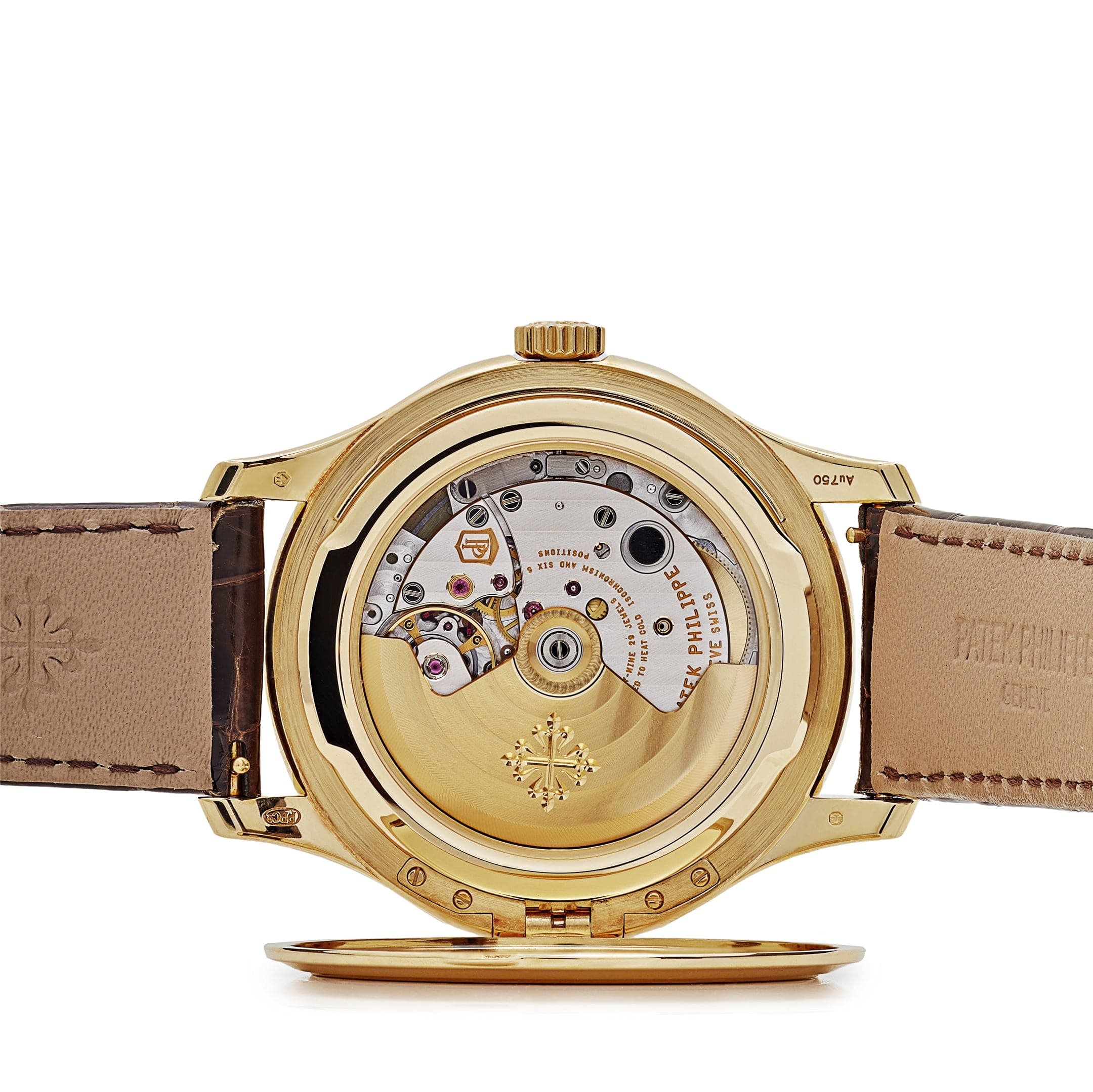 Patek Philippe Calatrava 5227J-001  Yellow Gold Lacquered Ivory Dial