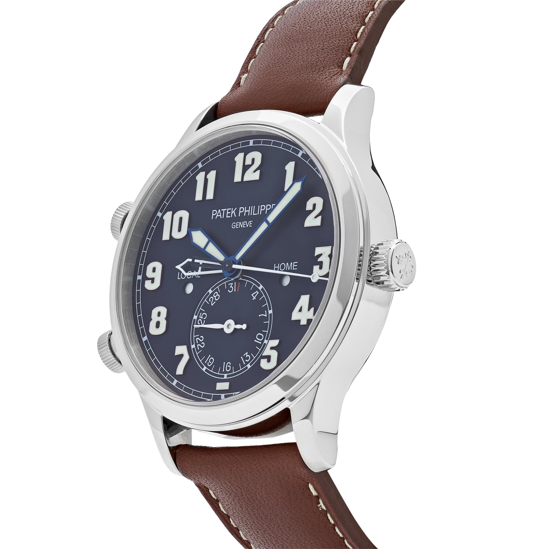 Patek Philippe Calatrava 5524G-001 'Pilot' Travel Time White Gold (2022)