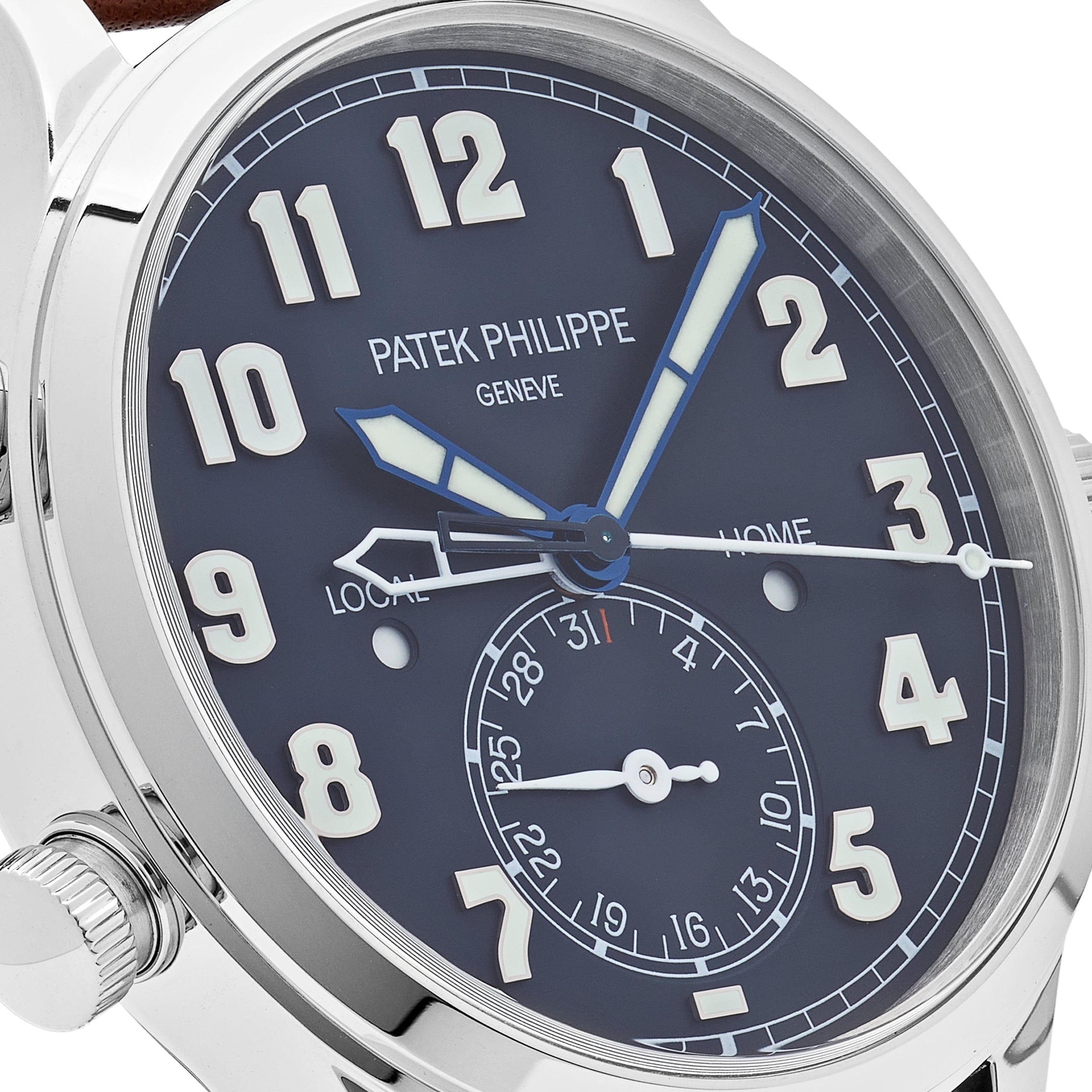 Patek Philippe Calatrava 5524G-001 'Pilot' Travel Time White Gold (2022)