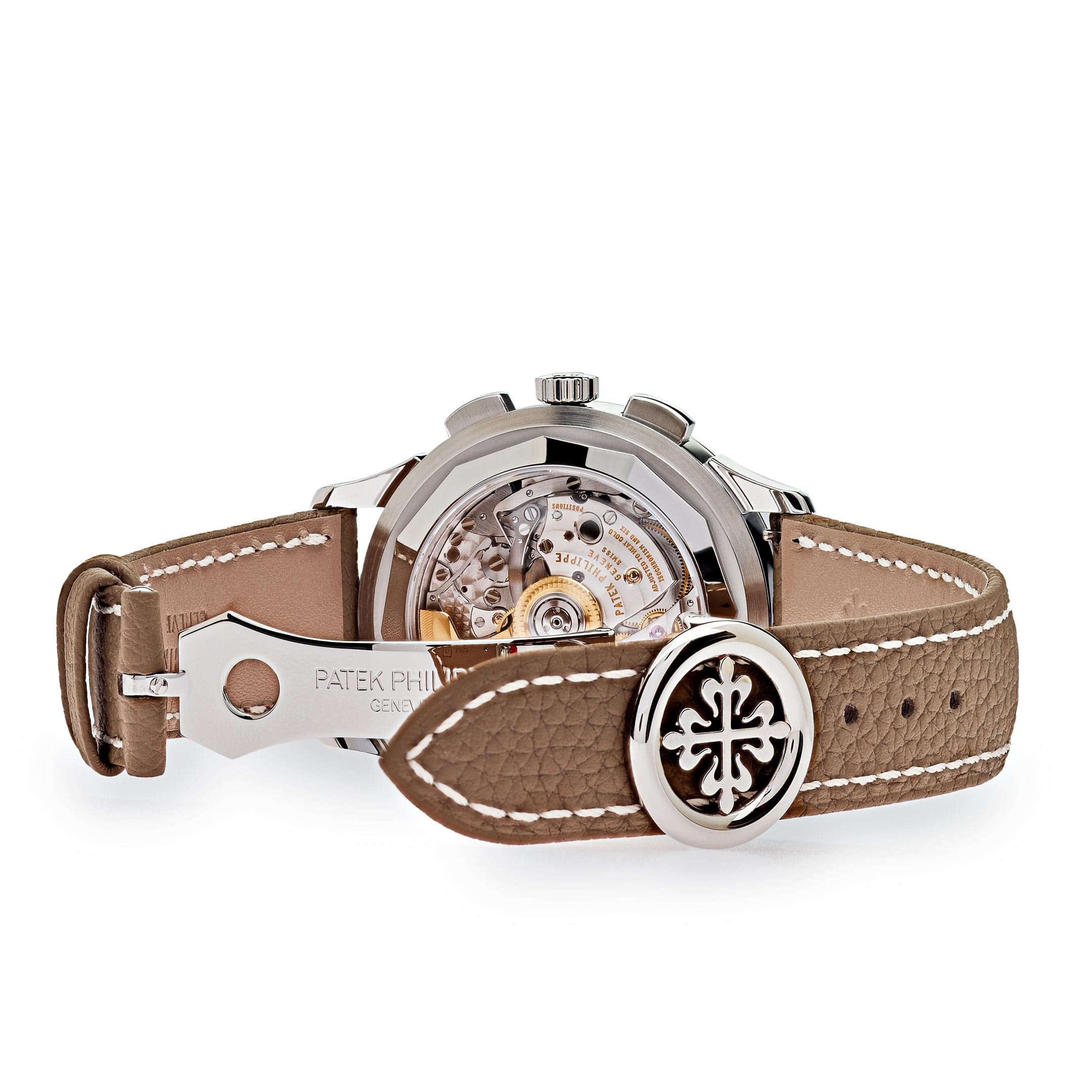 Patek Philippe Complications 5935A-001 World Time Chronograph Steel Opaline Carbon Motif Dial