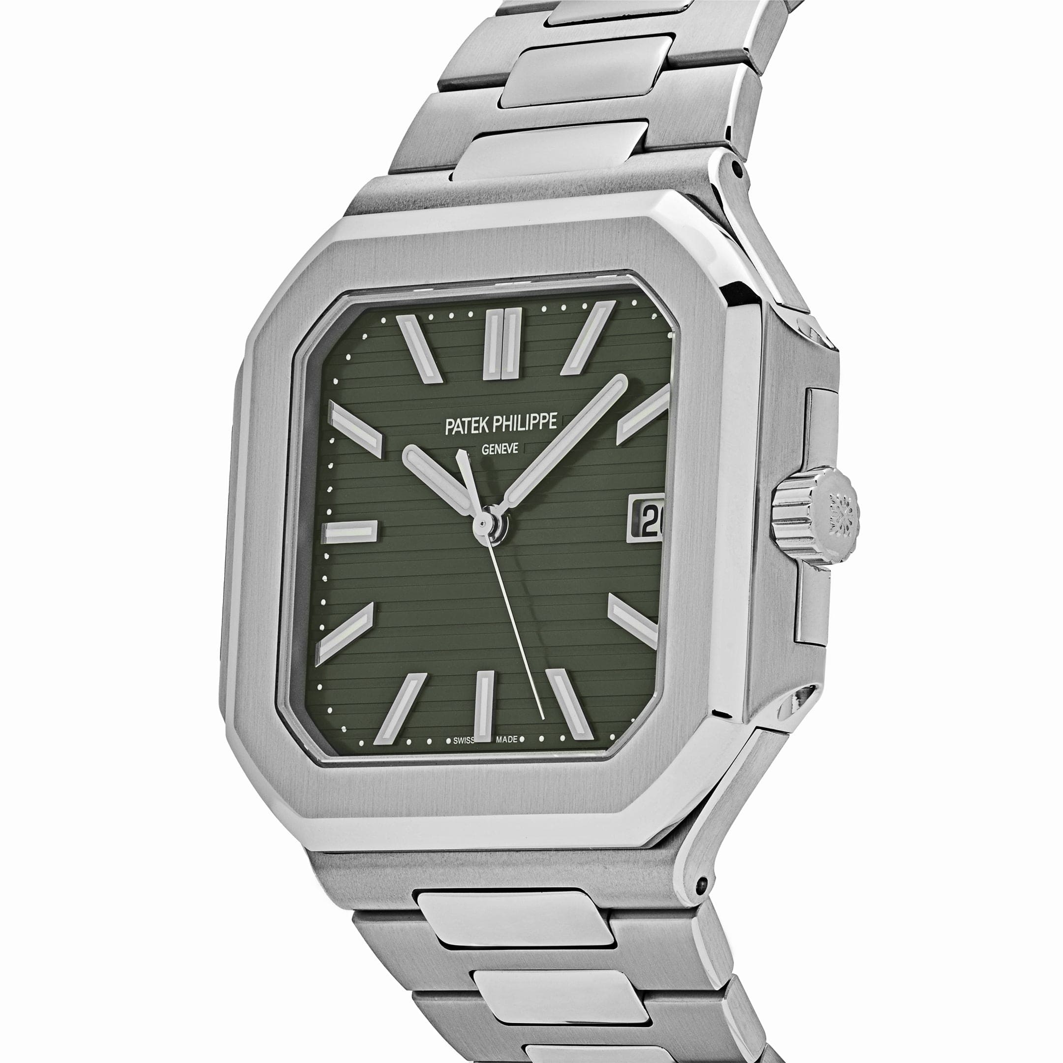 Patek Philippe Cubitus 5821/1A-001 Stainless Steel Green Dial (2024)