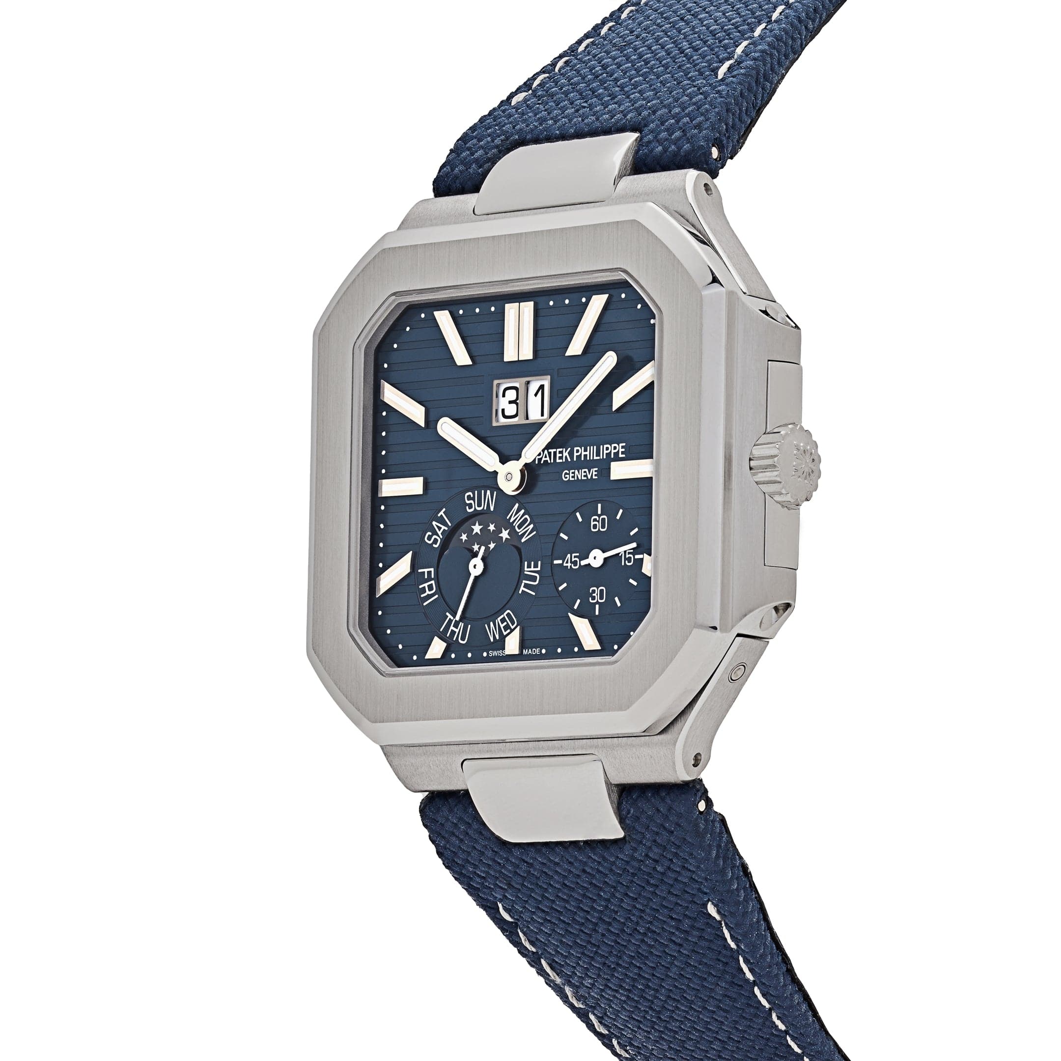 Patek Philippe Cubitus 5822P-001 Platinum Blue Dial (2024)