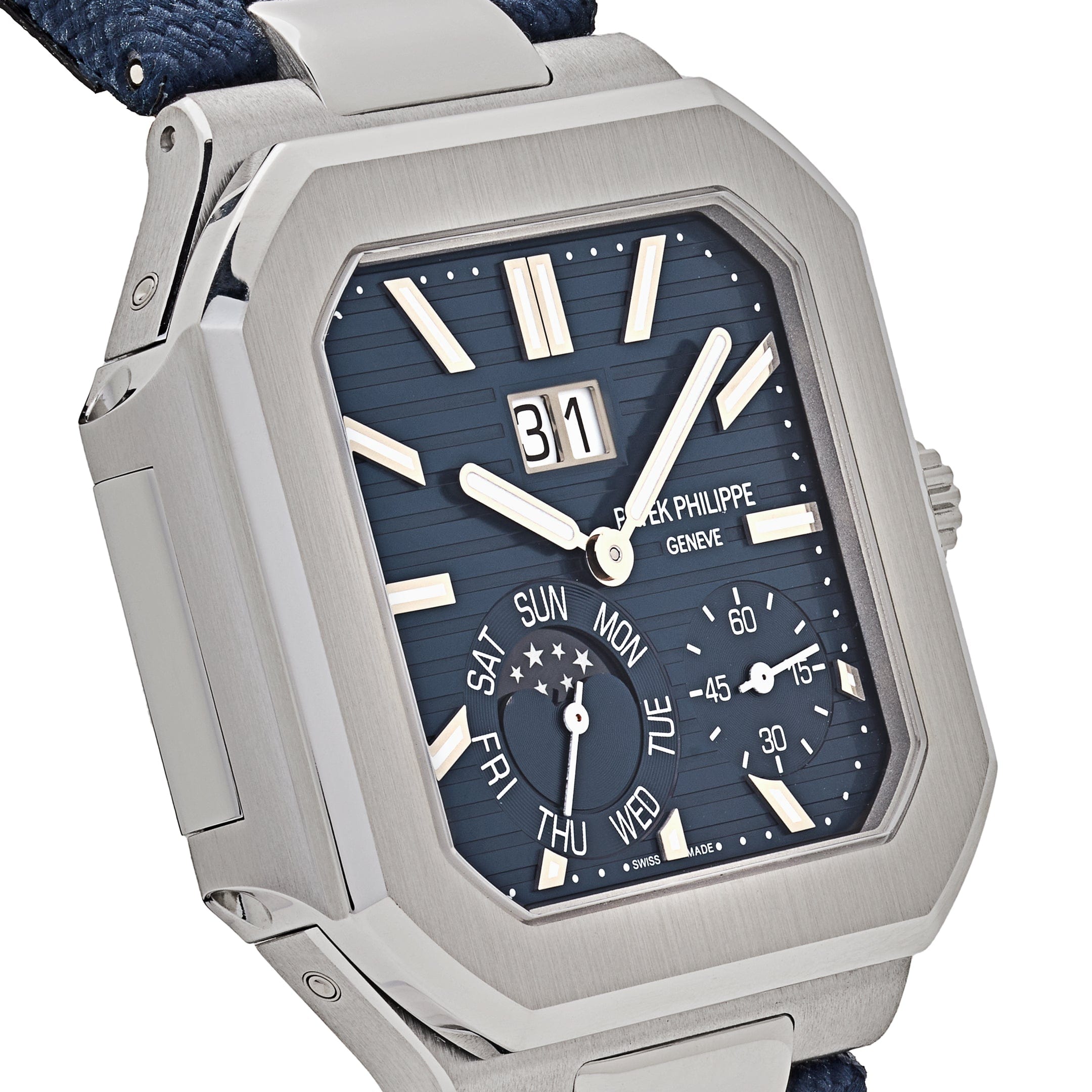 Patek Philippe Cubitus 5822P-001 Platinum Blue Dial (2024)