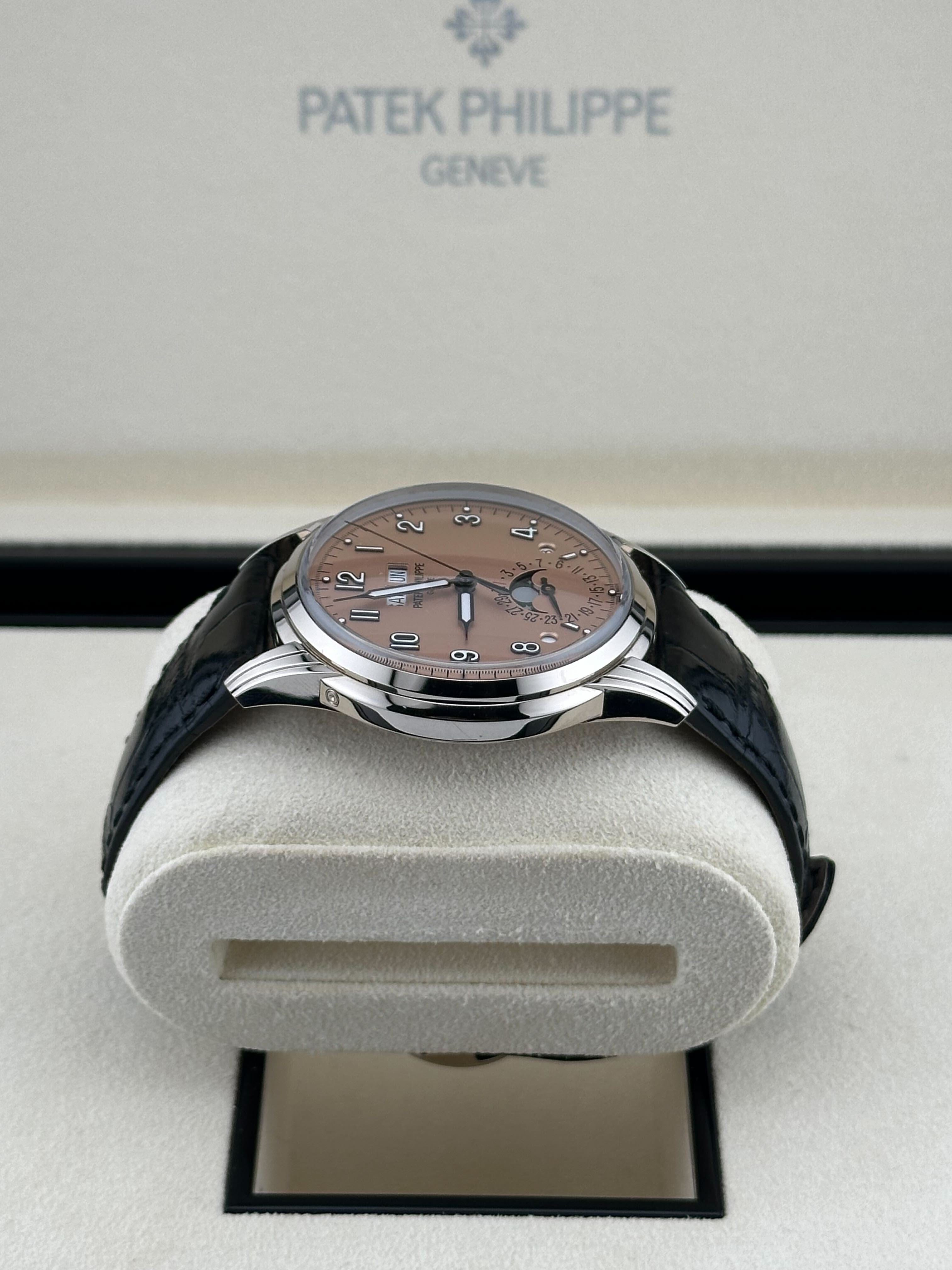 Patek Philippe Grand Complications 5320G-011 Perpetual Calendar White Gold Salmon Dial