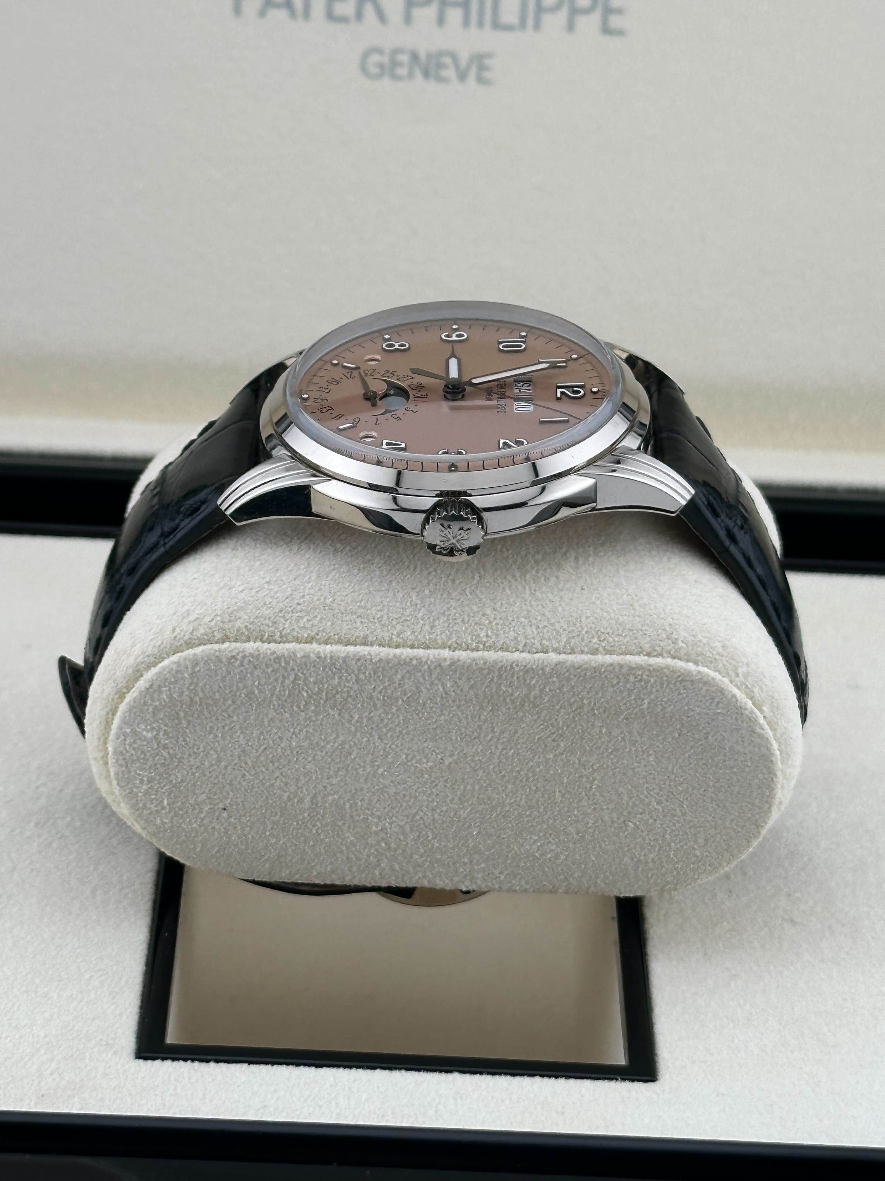 Patek Philippe Grand Complications 5320G-011 Perpetual Calendar White Gold Salmon Dial