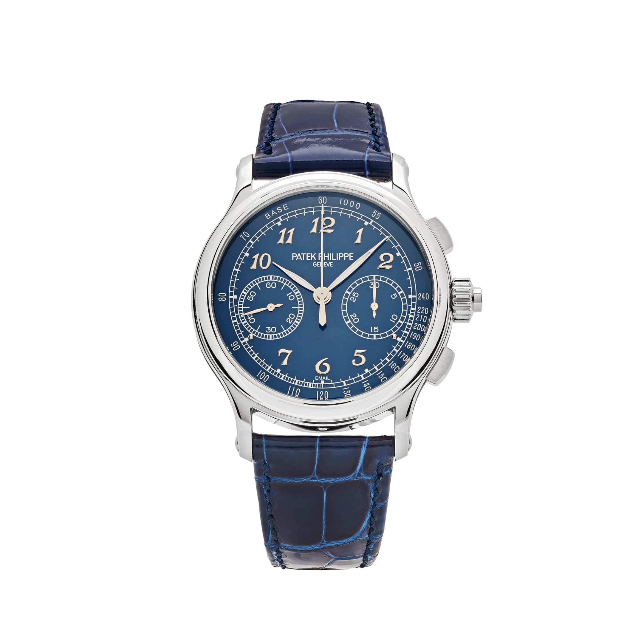 Patek Philippe Grand Complications 5370P-011 Split-Seconds Chronograph Platinum Blue Dial