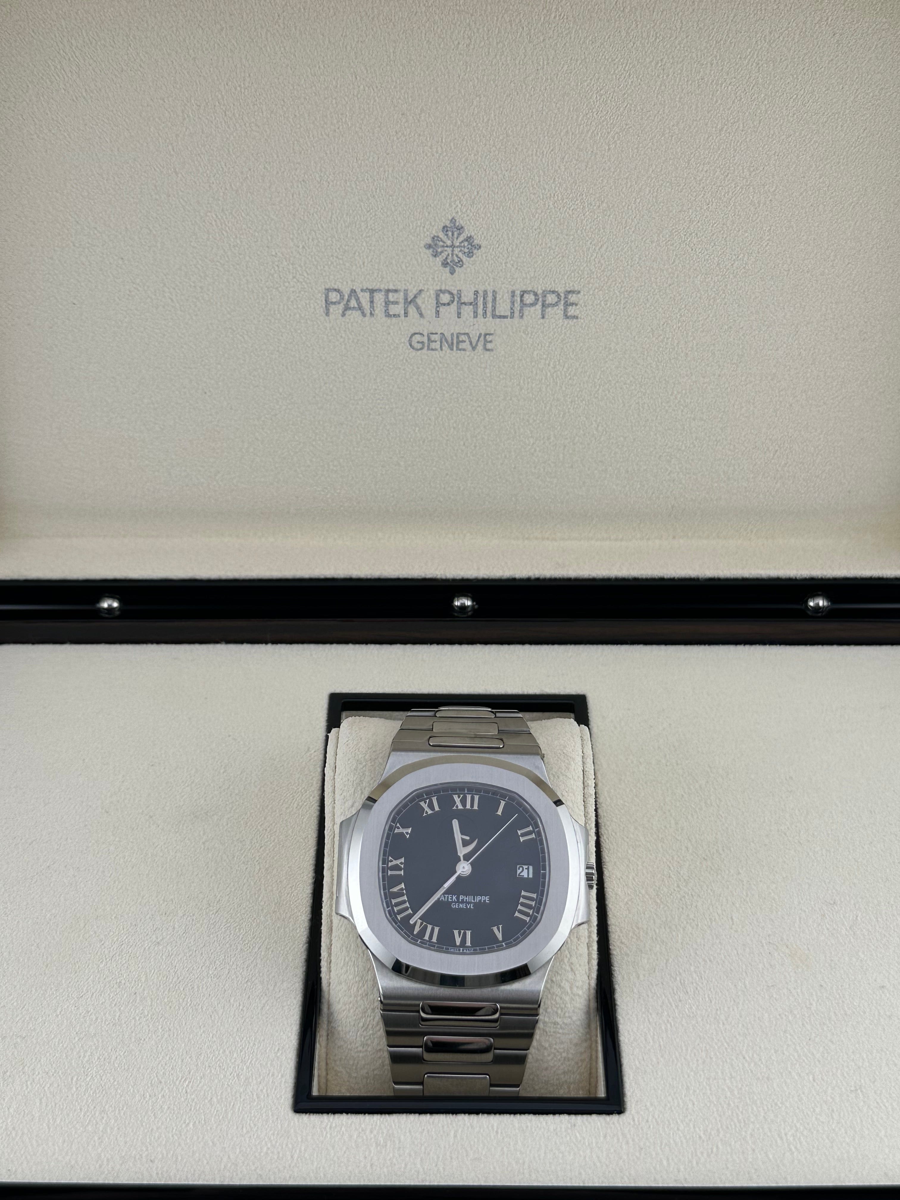 Patek Philippe Nautilus 3710/1A-001 'Jumbo' Power Reserve Indicator Stainless Steel