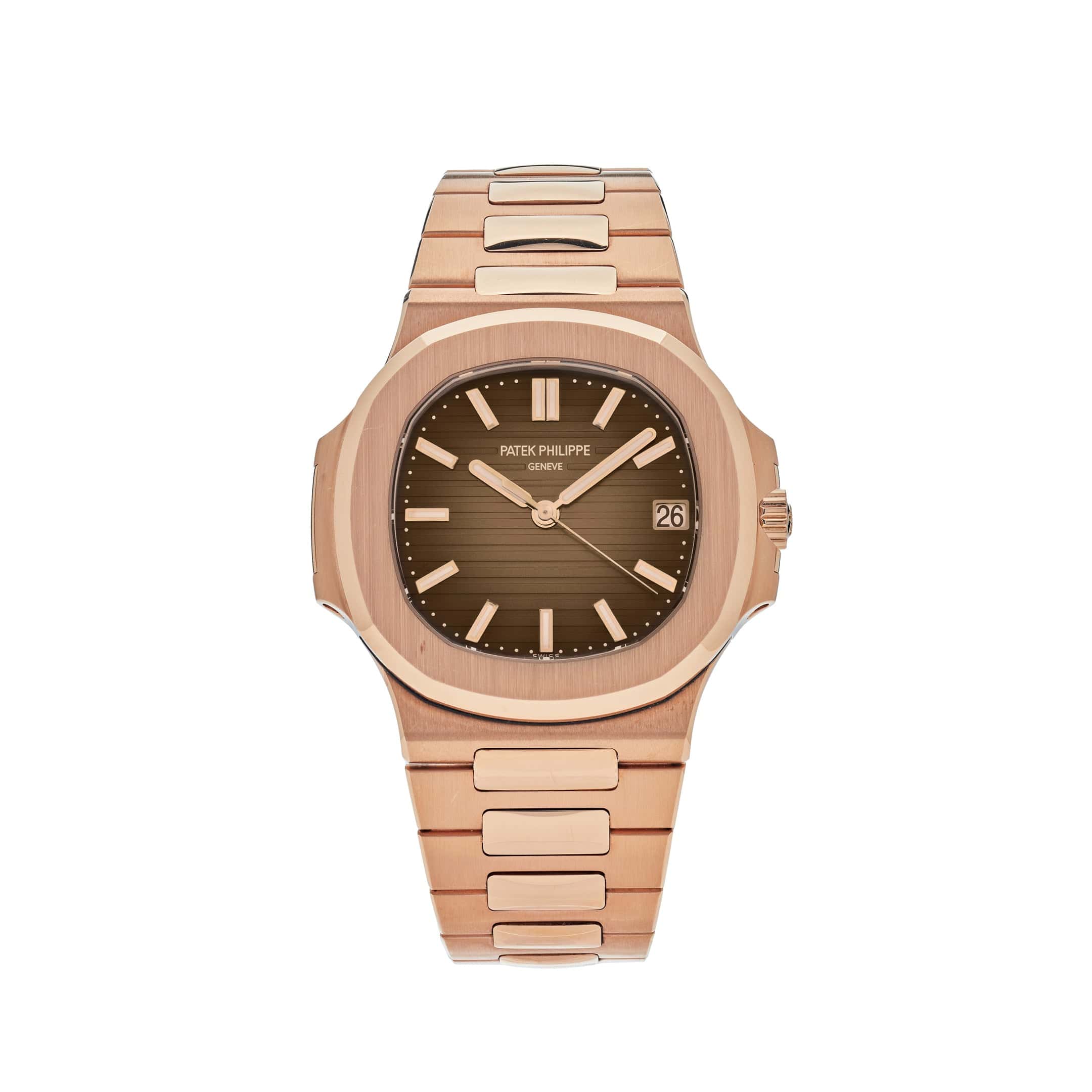 Patek Philippe Nautilus5711/1R-001 Rose Gold Brown Dial Date (2020)