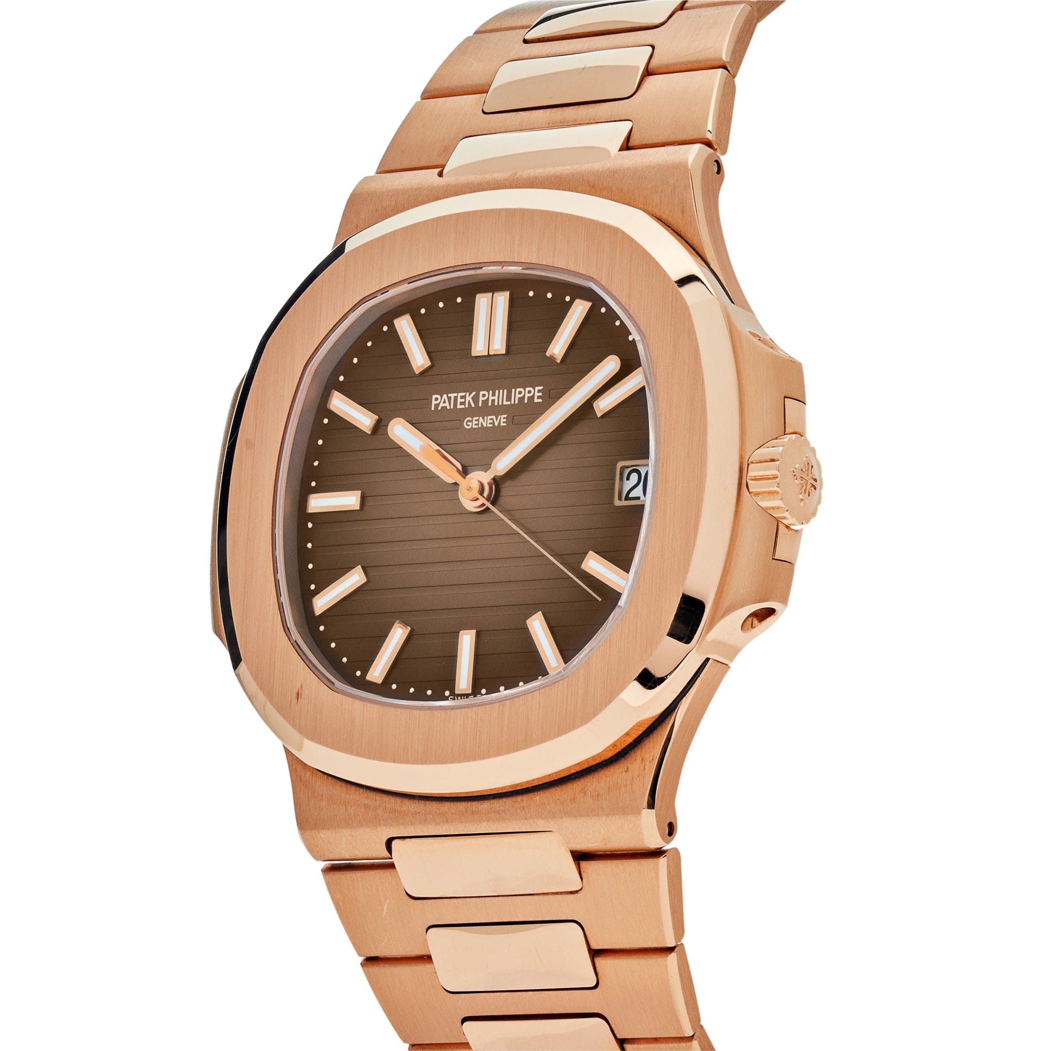Patek Philippe Nautilus5711/1R-001 Rose Gold Brown Dial Date (2020)