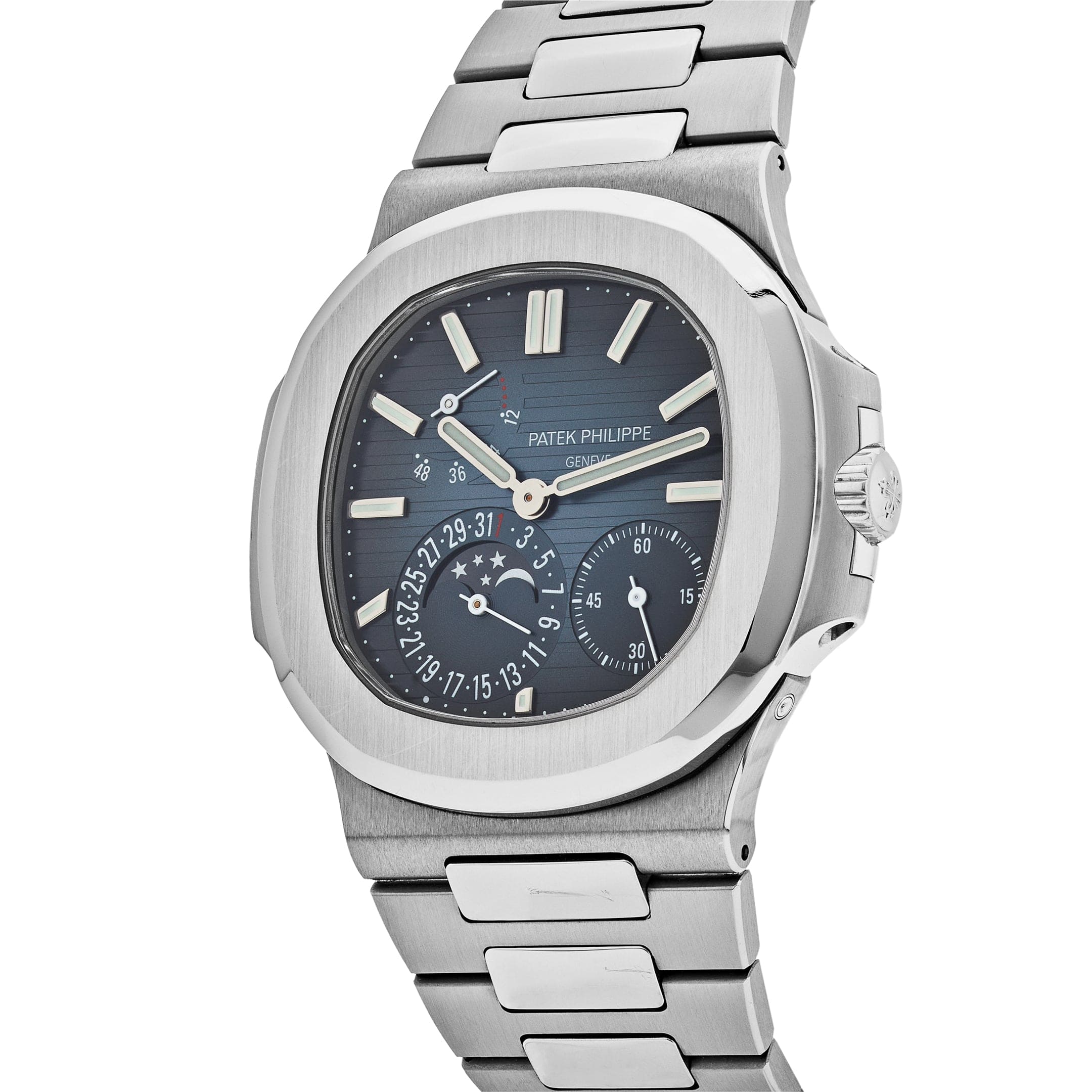 Patek Philippe Nautilus 5712/1A-001 Moon Phase Stainless Steel Blue Dial (2020)