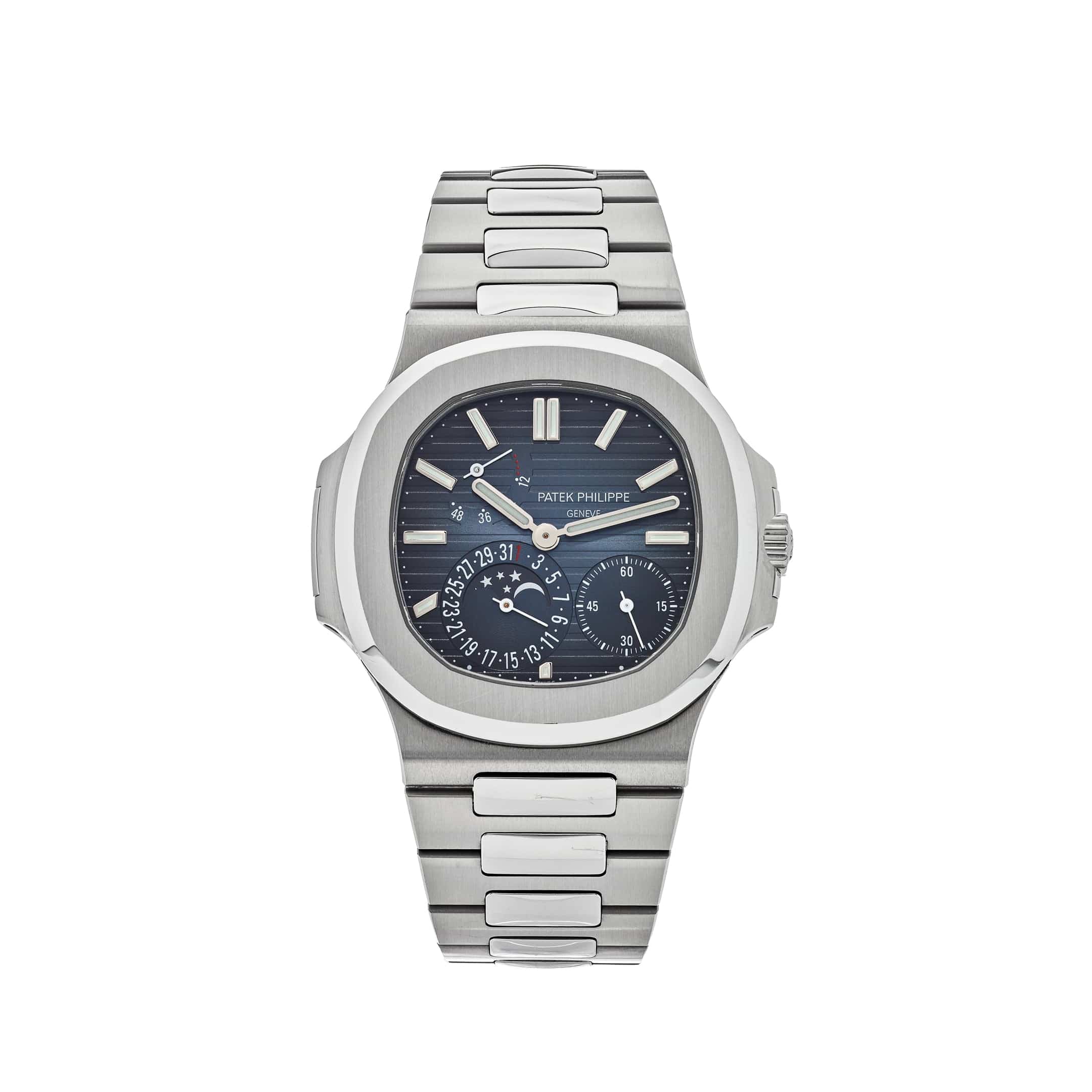 Patek Philippe Nautilus 5712/1A-001 Moon Phase Stainless Steel Blue Dial (2020)