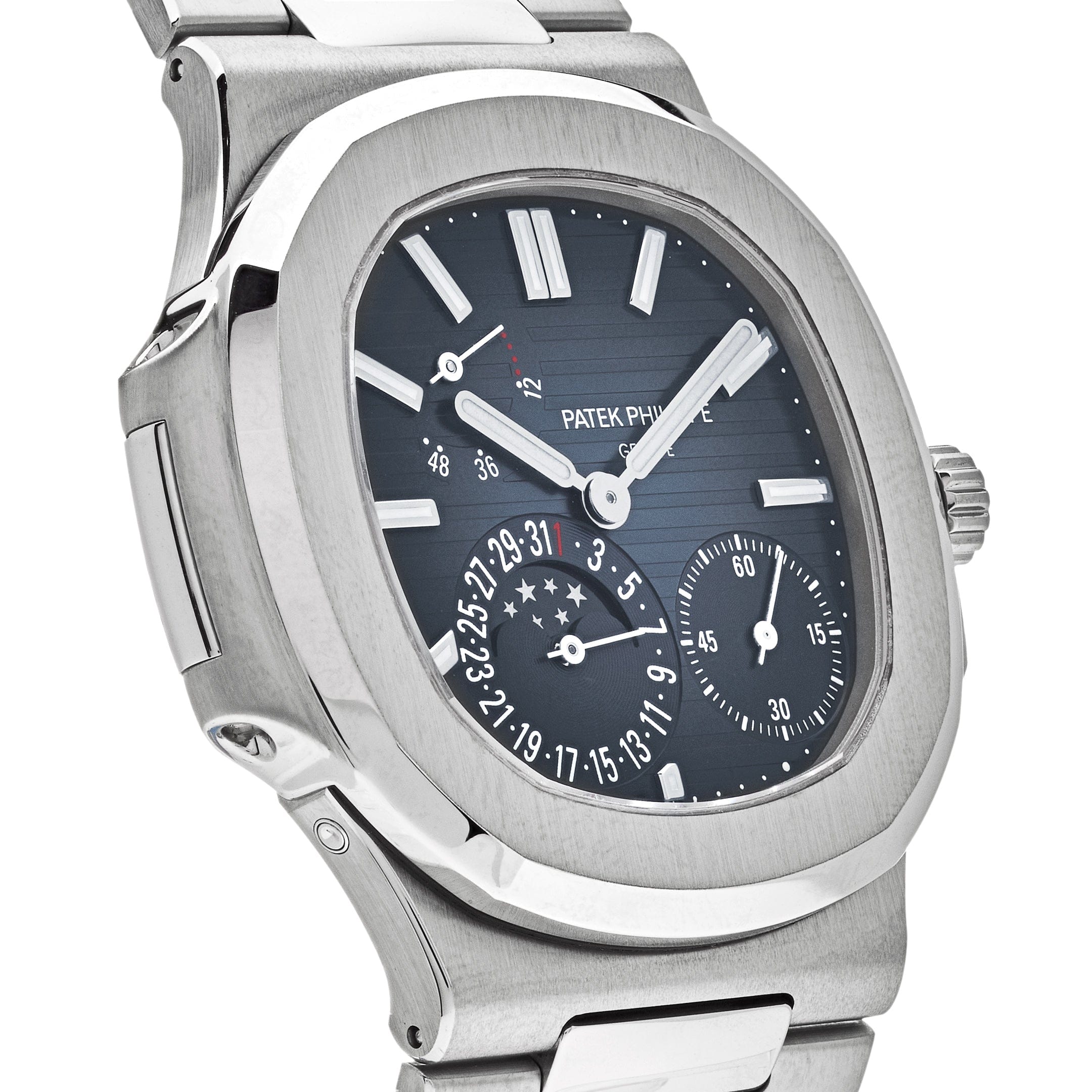 Patek Philippe Nautilus 5712/1A-001 Moon Phase Stainless Steel Blue Dial (2019)