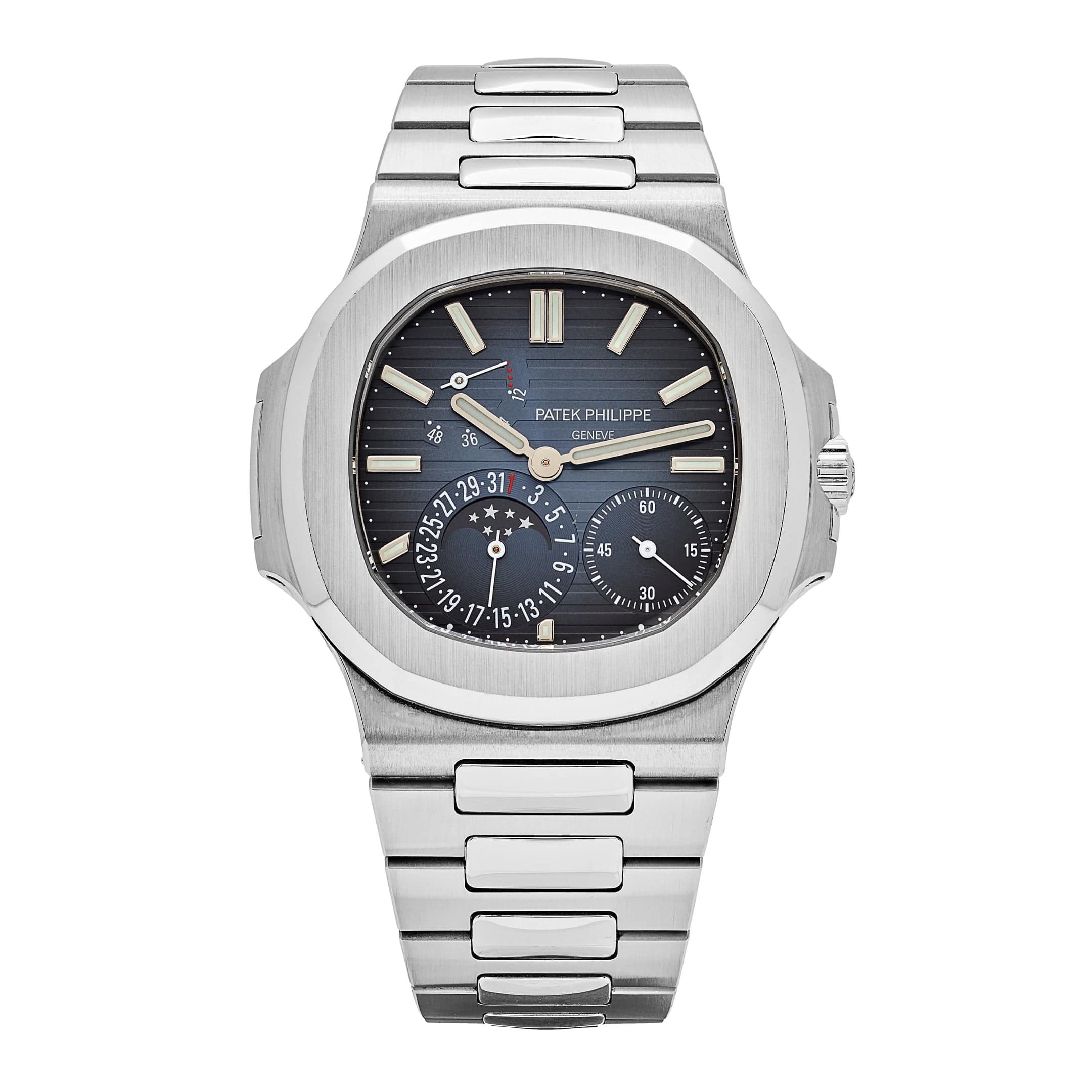 Patek Philippe Nautilus 5712/1A-001 Stainless Steel Blue Dial Moon Phase (2022)