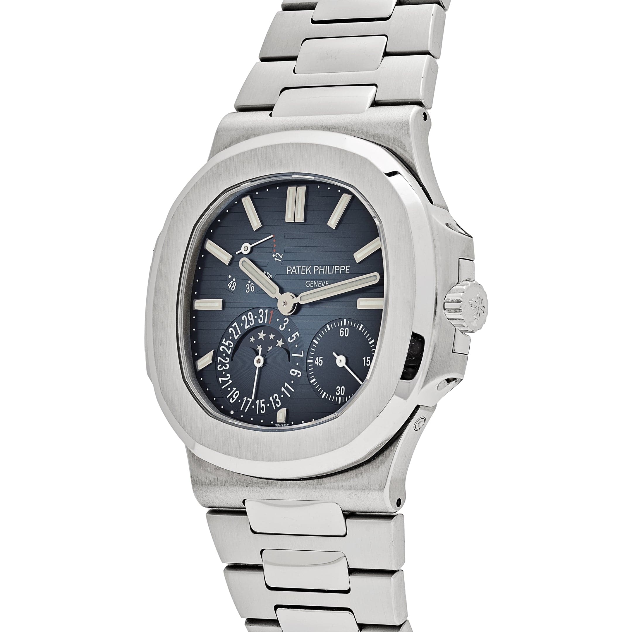 Patek Philippe Nautilus 5712/1A-001 Stainless Steel Blue Dial Moon Phase (2022)
