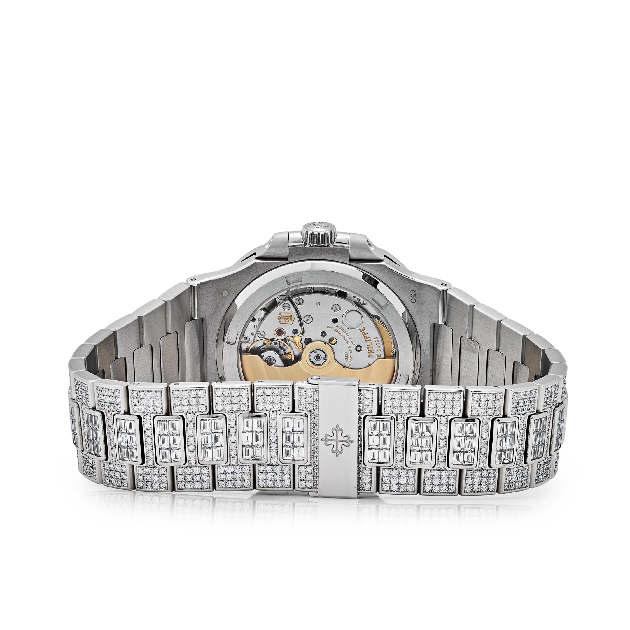 Patek Philippe Nautilus 5719/10G-010 White Gold Diamond Set