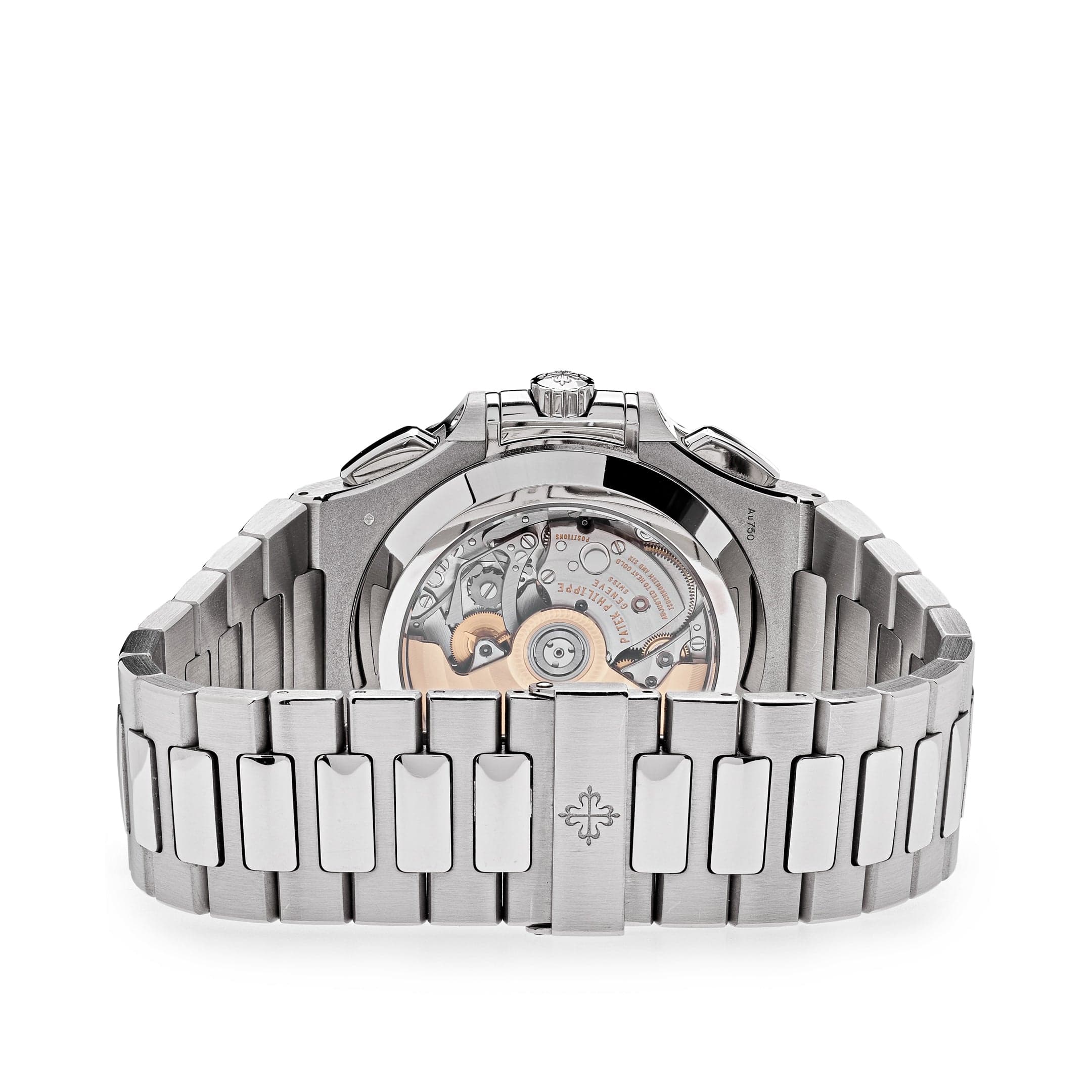 Patek Philippe Nautilus 5976/1G-001 '40th Anniversary' Chronograph White Gold Blue Diamond Dial Limited Edition (2017)