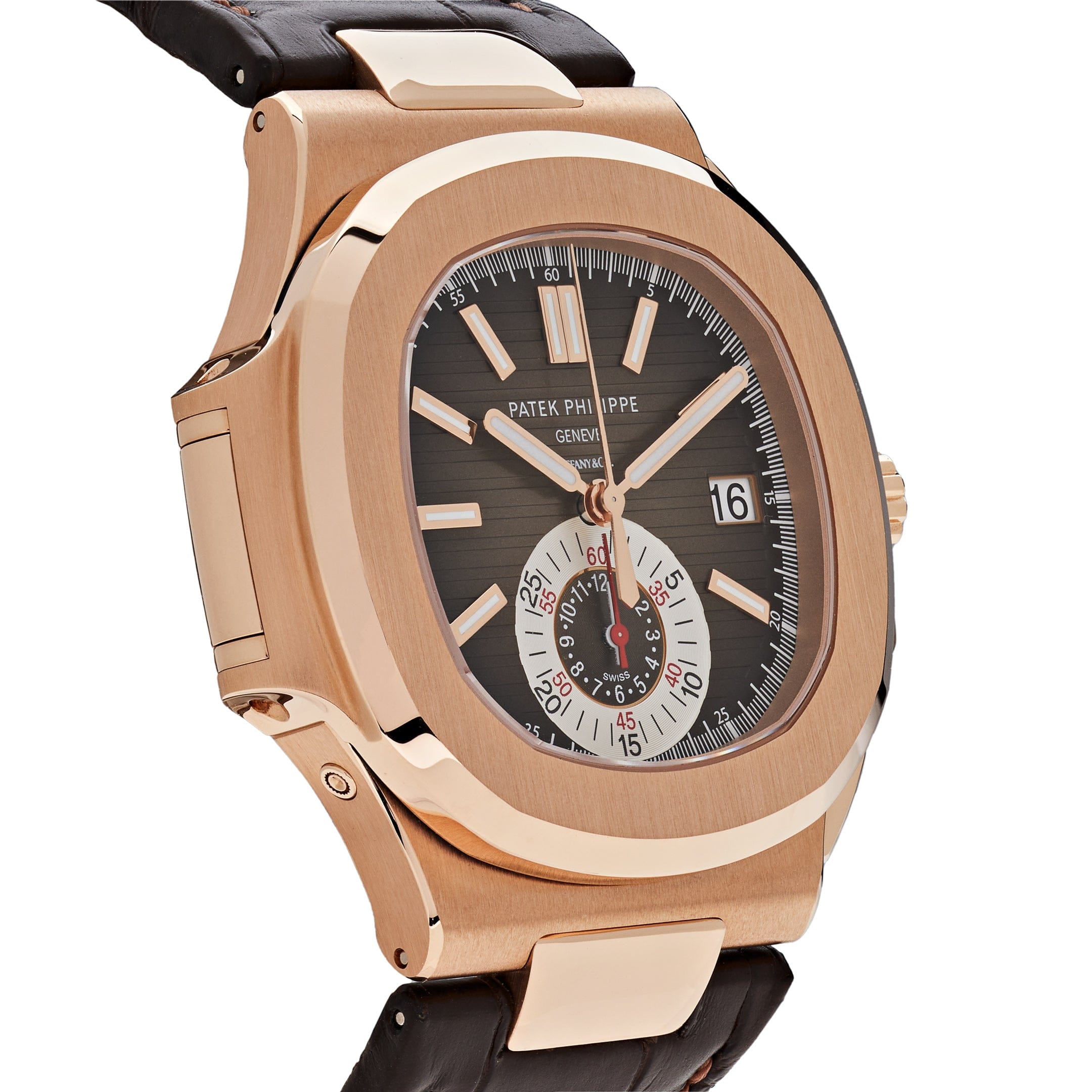 Patek Philippe Nautilus 5980R-001 'Tiffany & Co' Chronograph Date Rose Gold (2022)