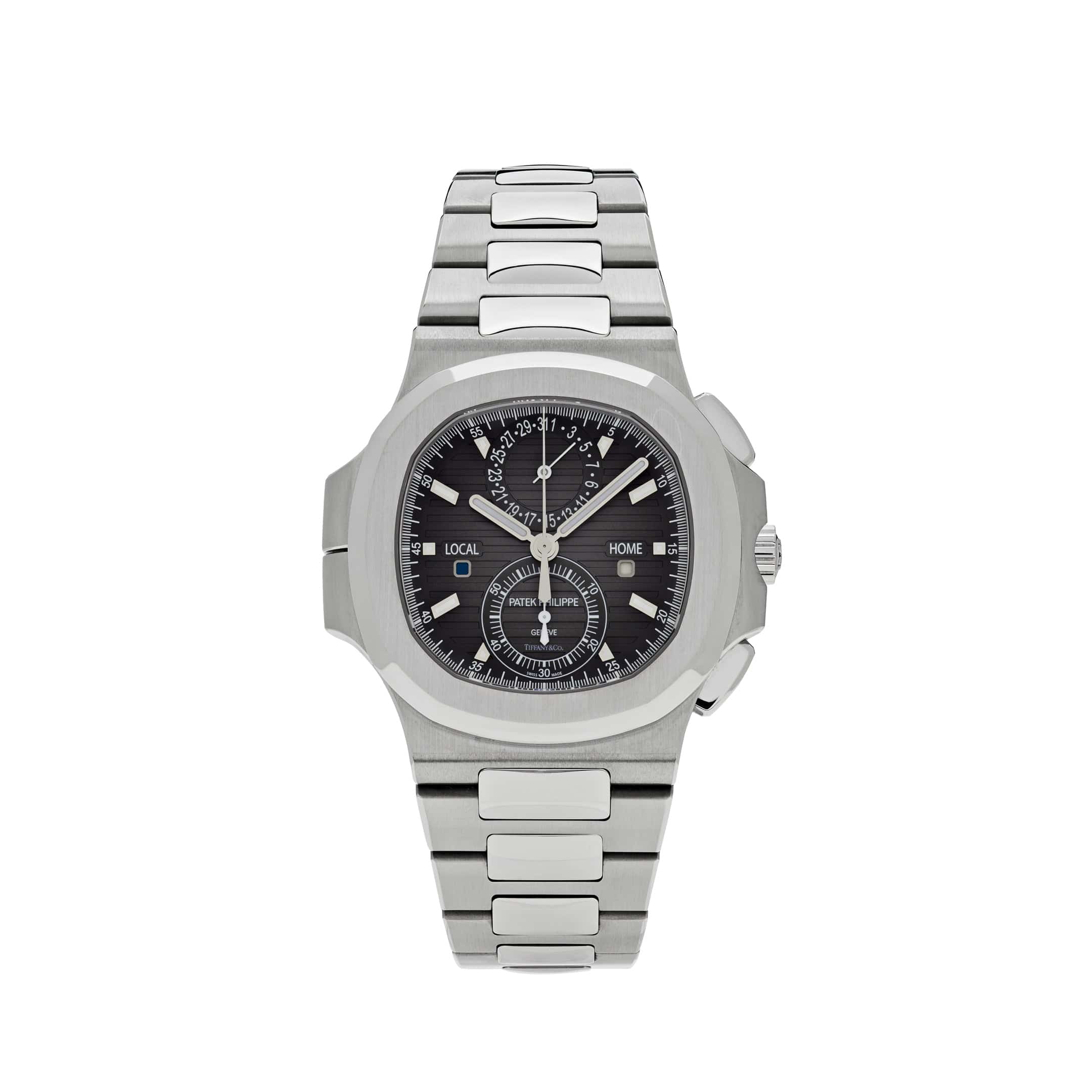 Patek Philippe Nautilus 5990/1A-001 'Tiffany & Co.' Travel Time Chronograph