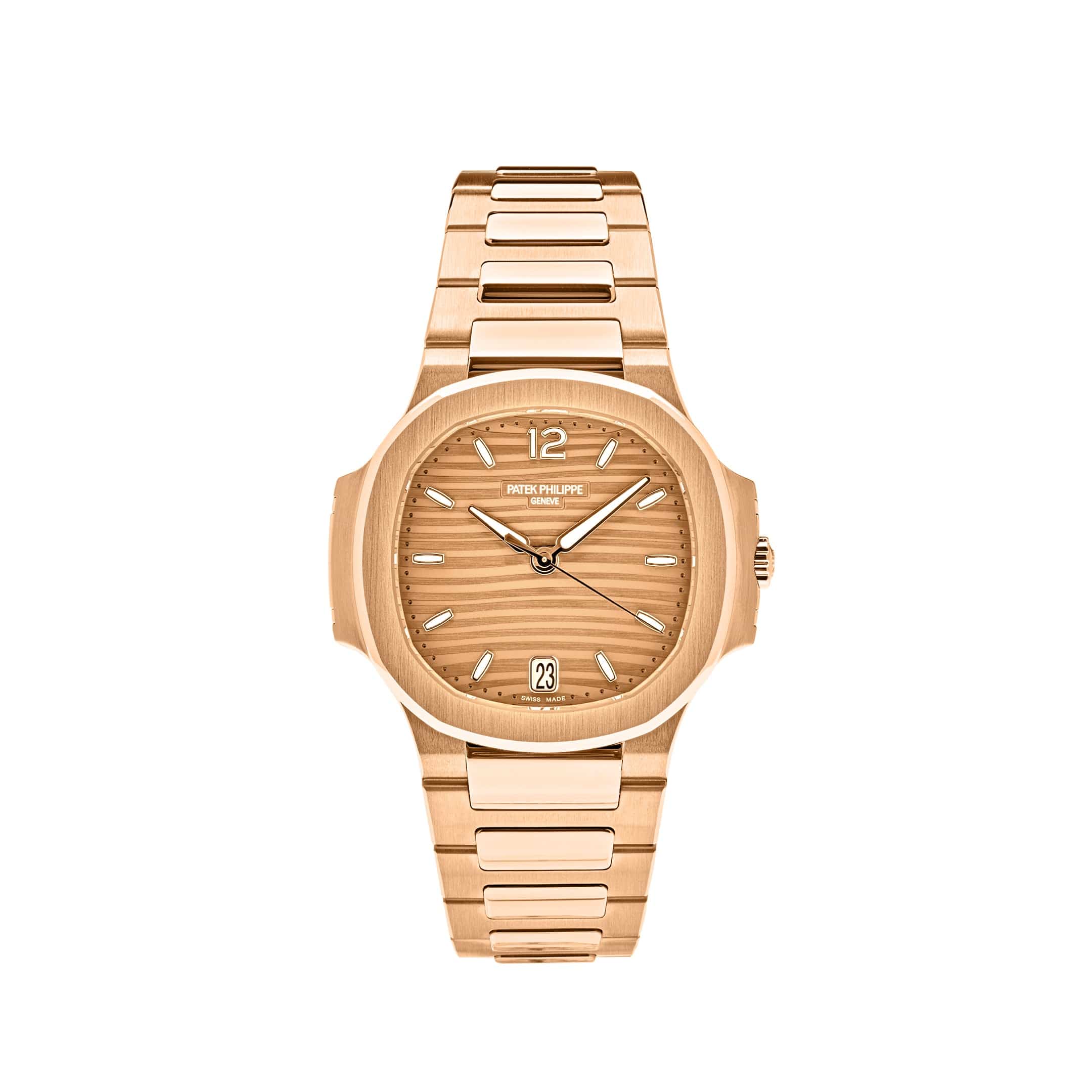 Patek Philippe Nautilus 7118/1R-010 'Ladies' Date Rose Gold