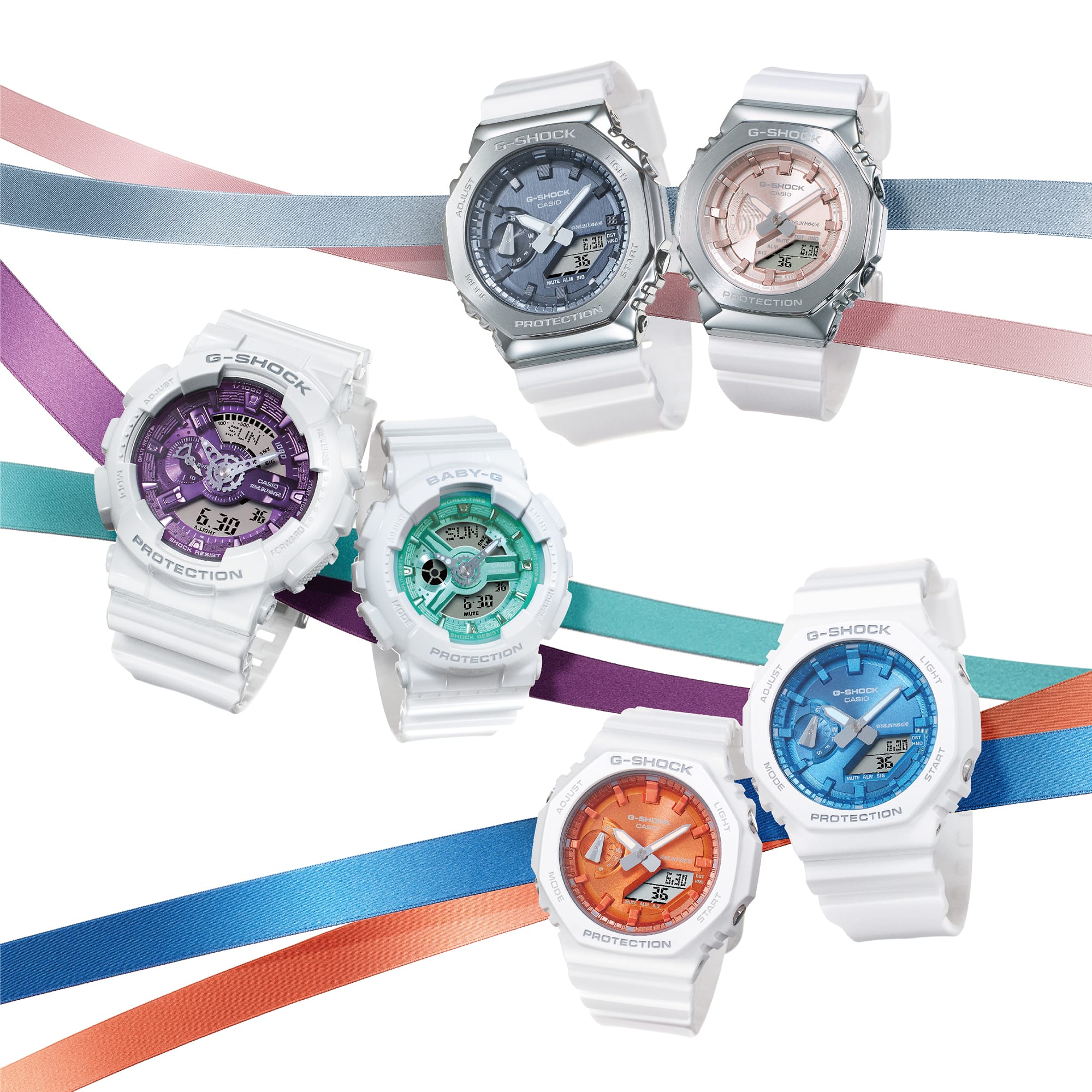 G-shock WOMEN
 GMS2100WS7A