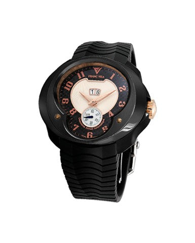 Franc Vila Quantieme Annuel Grand Dateur Automatique Stainless Steel Men's Watch - Premium Luxury Product