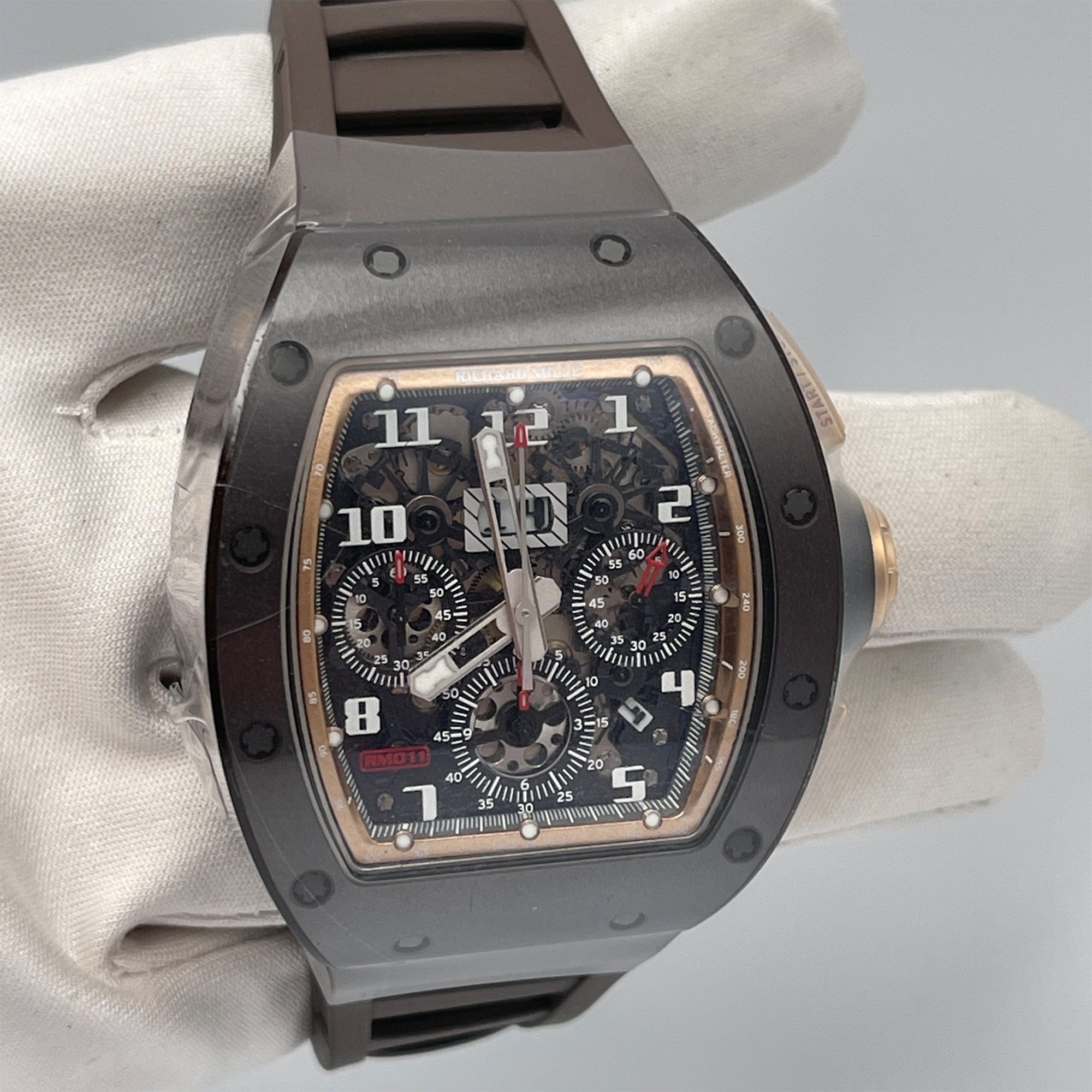 Richard Mille RM 011 Brown Ceramic TZP Asia Edition