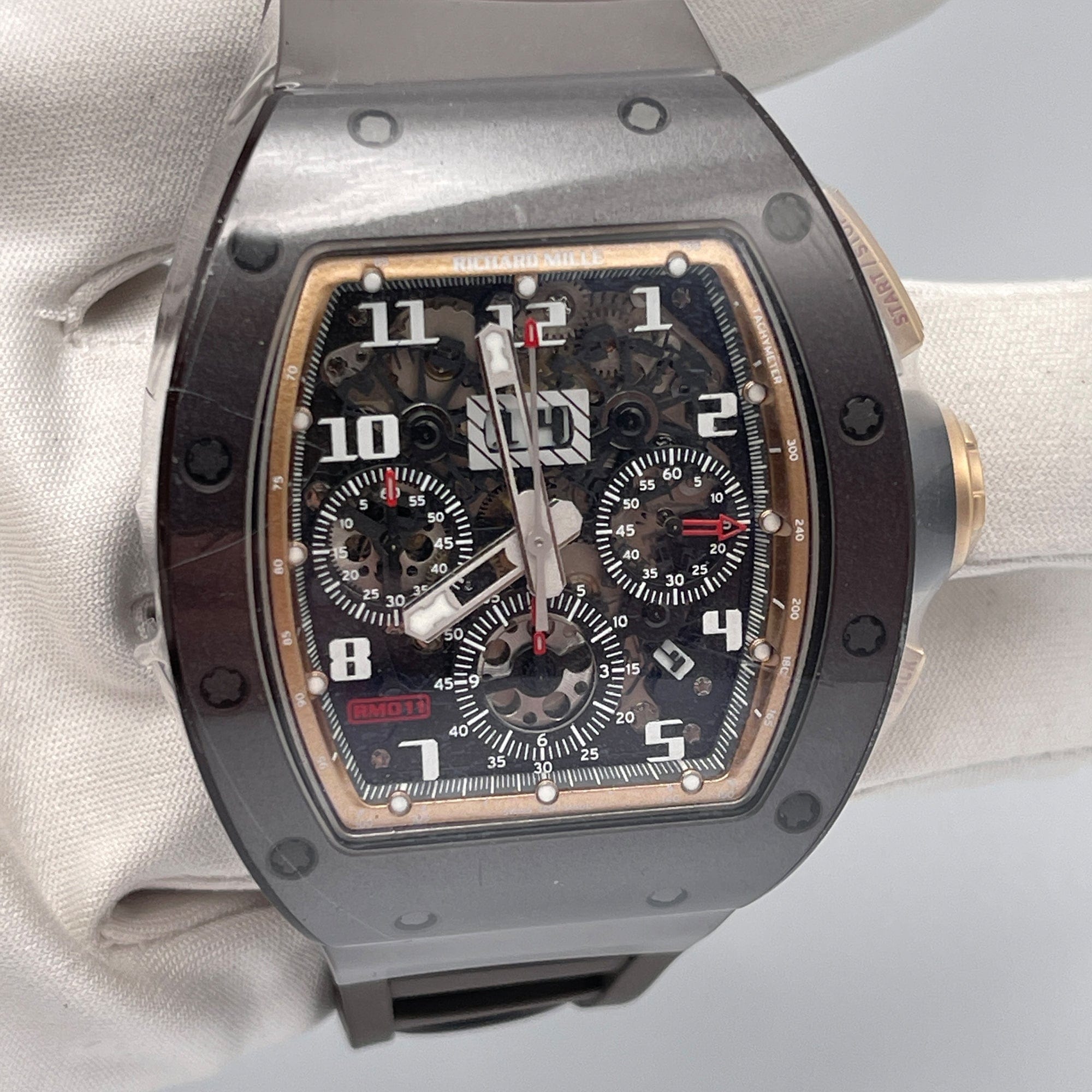 Richard Mille RM 011 Brown Ceramic TZP Asia Edition