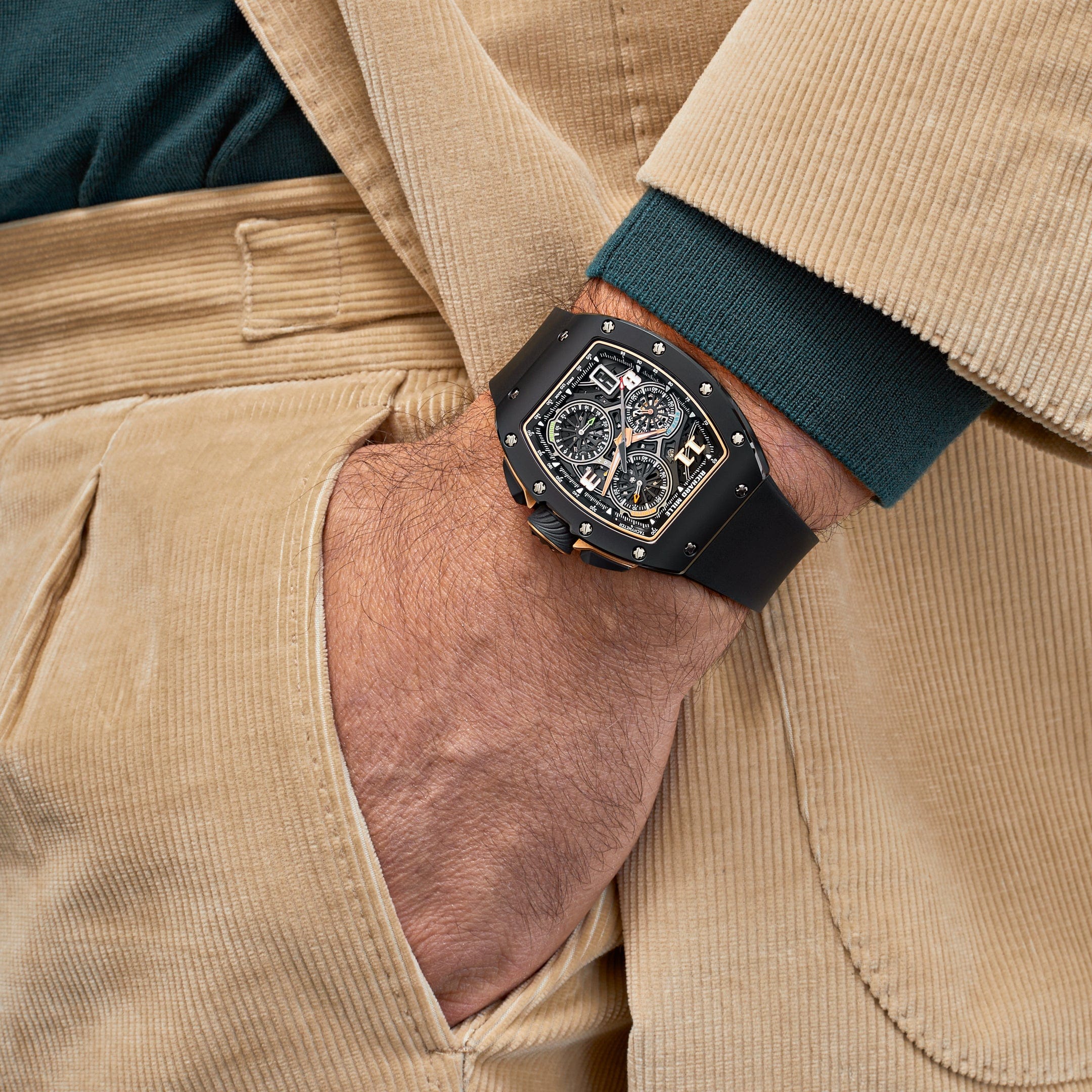 Richard Mille RM 72-01 Lifestyle In-House Chronograph Black Ceramic (2023)