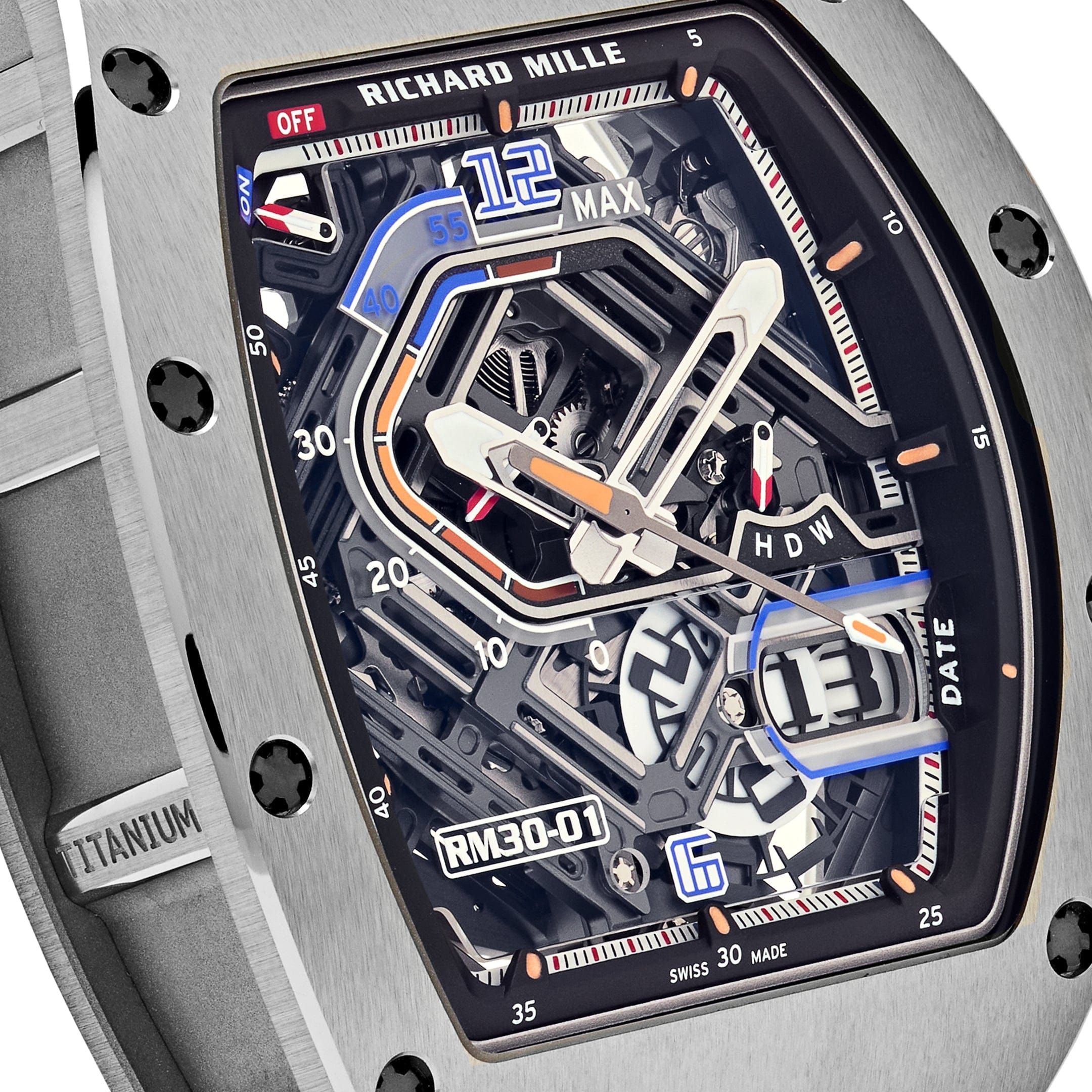 Richard Mille RM 30-01 Declutchable Rotor Titanium (2024)