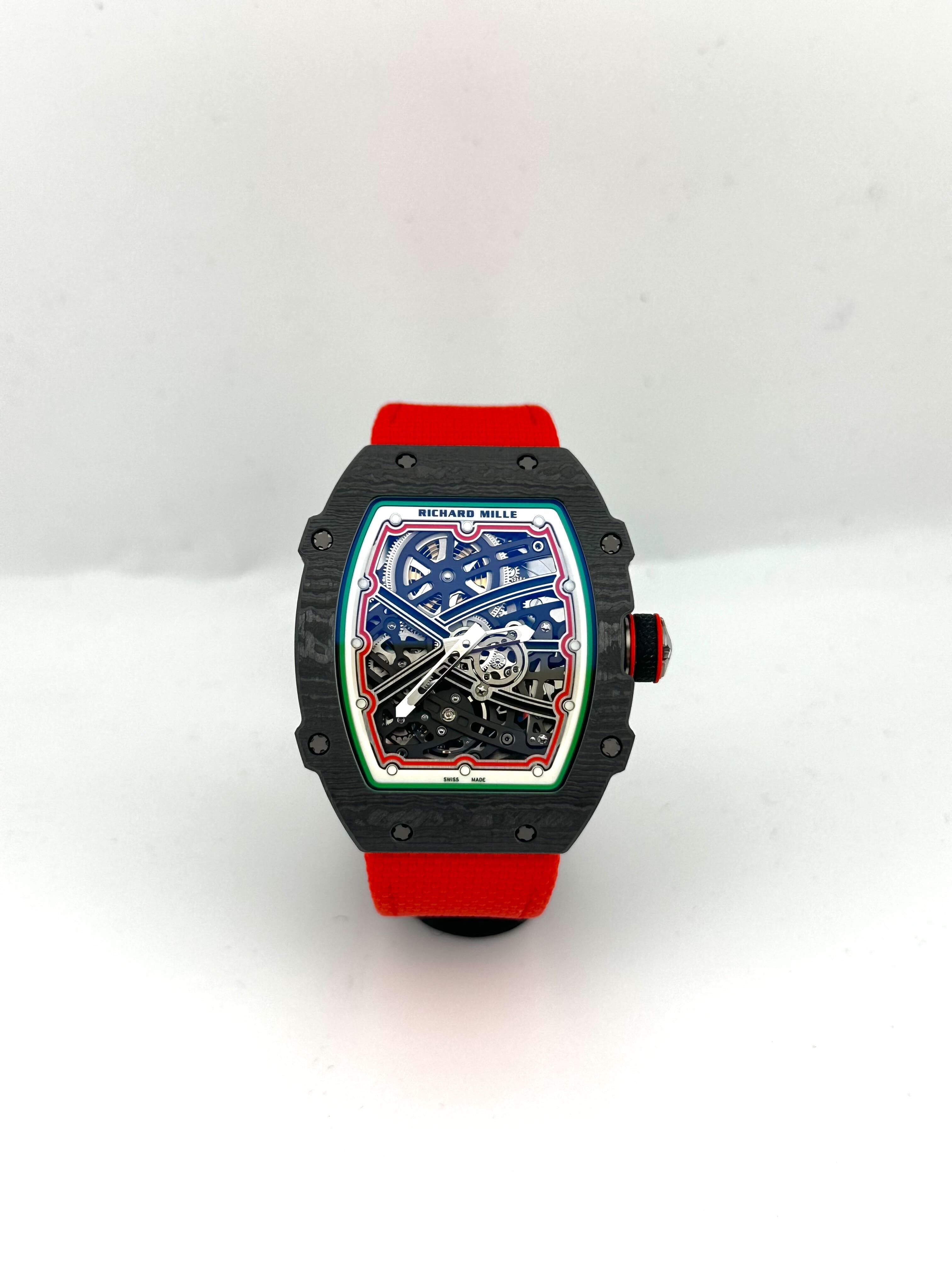 Richard Mille RM 67-02 Extra Flat Italy Carbon TPT Red Green (2024)