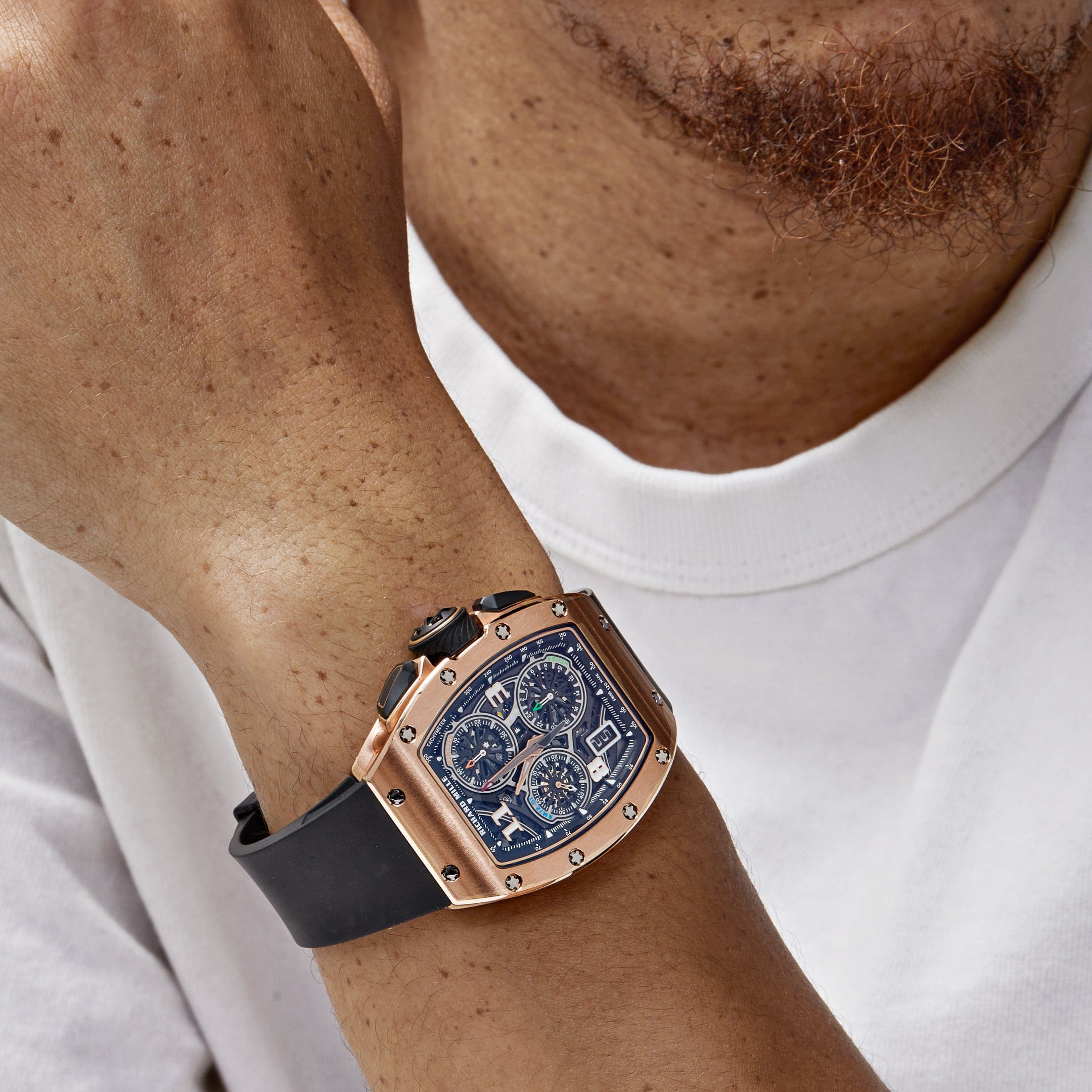Richard Mille RM 72-01 Lifestyle In-House Chronograph Rose Gold (2024)
